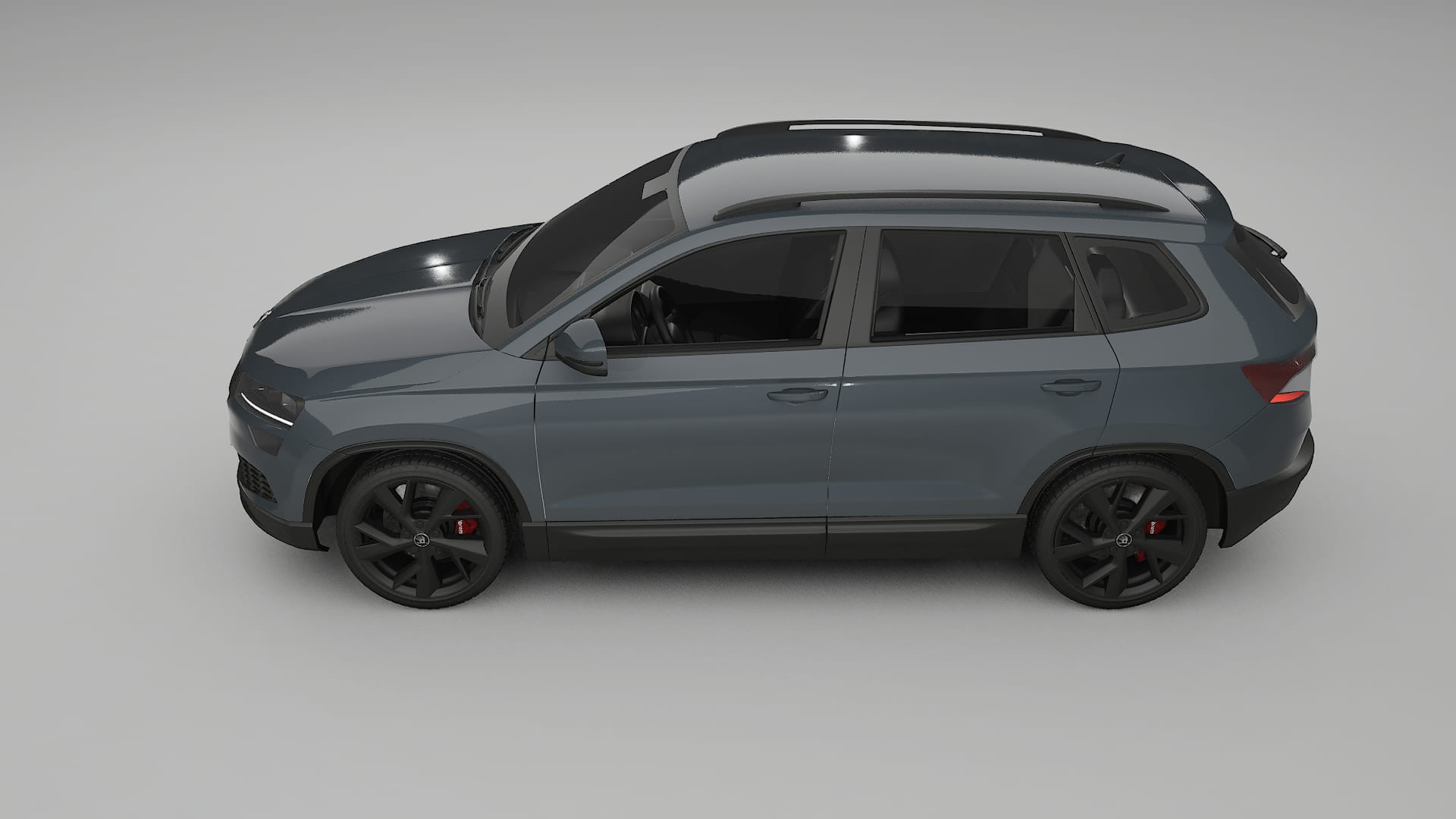 Škoda Karoq NU7 TPU Lackskyddsfilm | GRANITE Färgskiftande PPF – Komplett Förskuret Kit