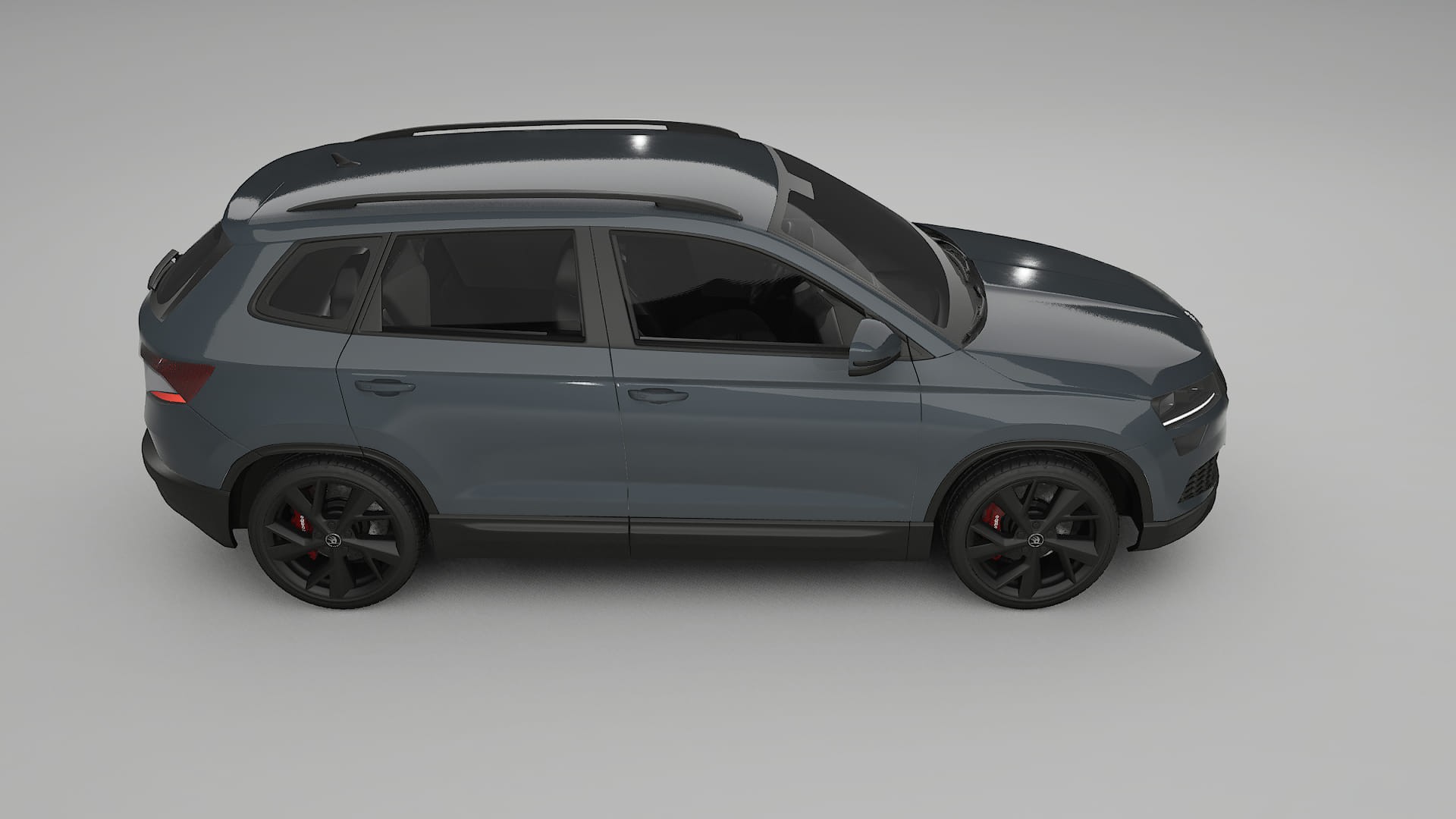 Škoda Karoq NU7 TPU Lackskyddsfilm | GRANITE Färgskiftande PPF – Komplett Förskuret Kit