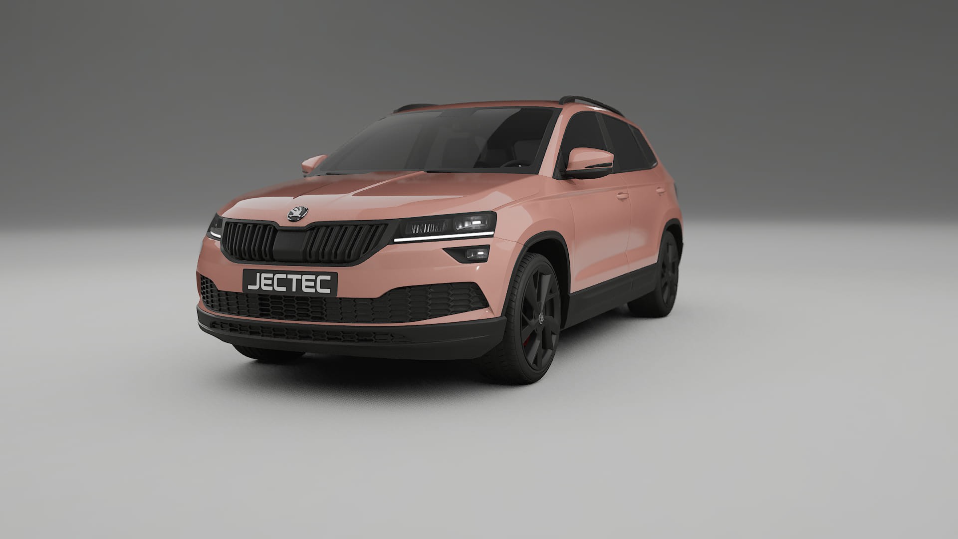Škoda Karoq NU7 TPU Lackskyddsfilm | BLUSH Färgskiftande PPF – Komplett Förskuret Kit