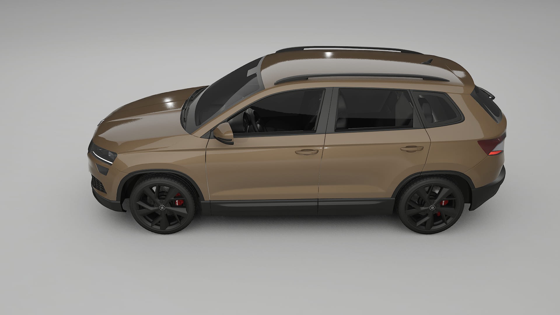 Škoda Karoq NU7 TPU Lackskyddsfilm | SAHARA Färgskiftande PPF – Komplett Förskuret Kit