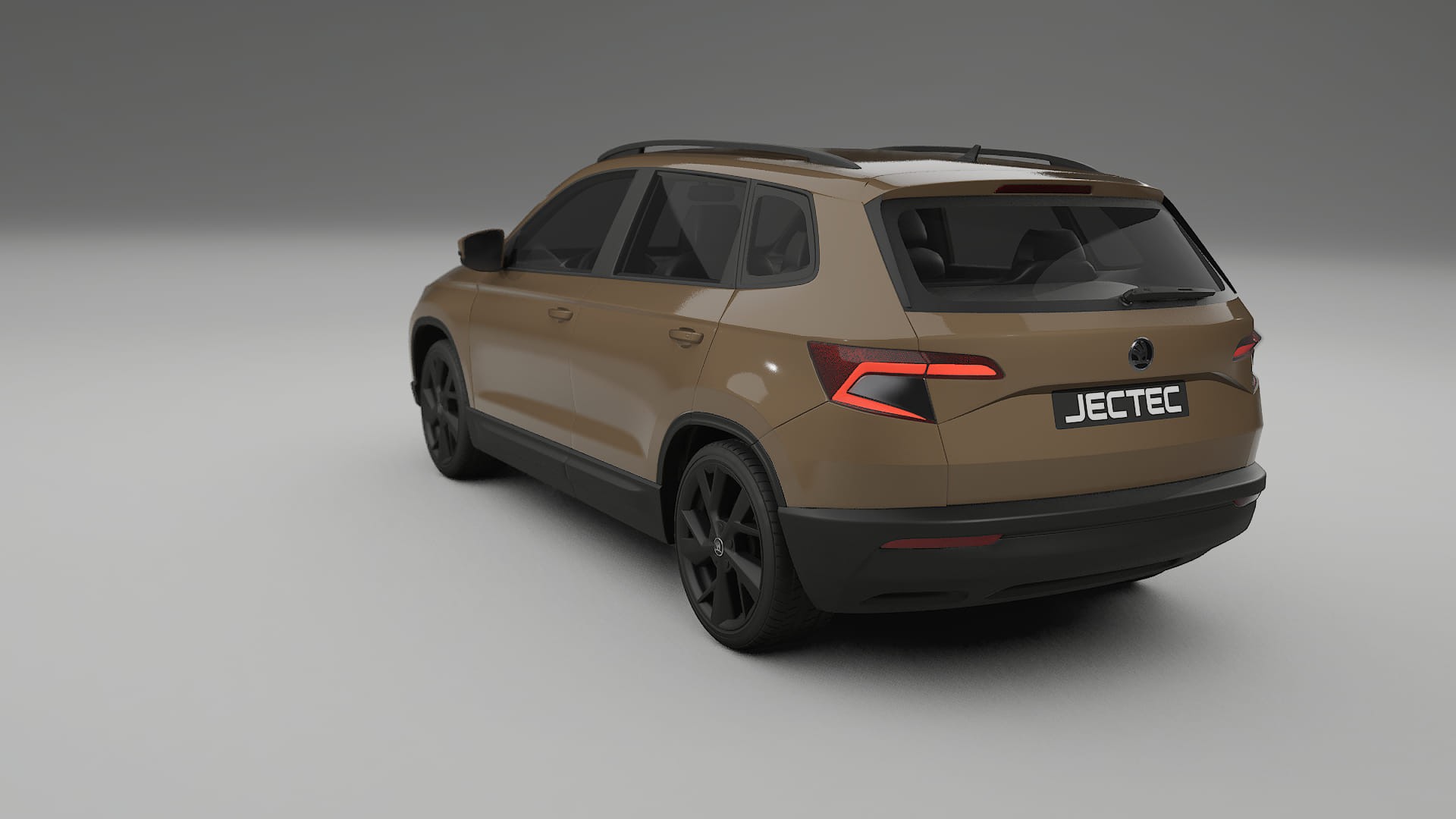 Škoda Karoq NU7 TPU Lackskyddsfilm | SAHARA Färgskiftande PPF – Komplett Förskuret Kit