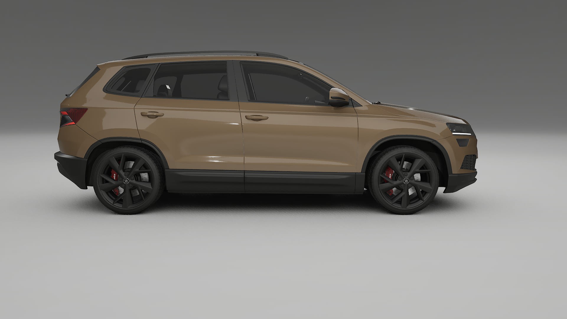 Škoda Karoq NU7 TPU Lackskyddsfilm | SAHARA Färgskiftande PPF – Komplett Förskuret Kit