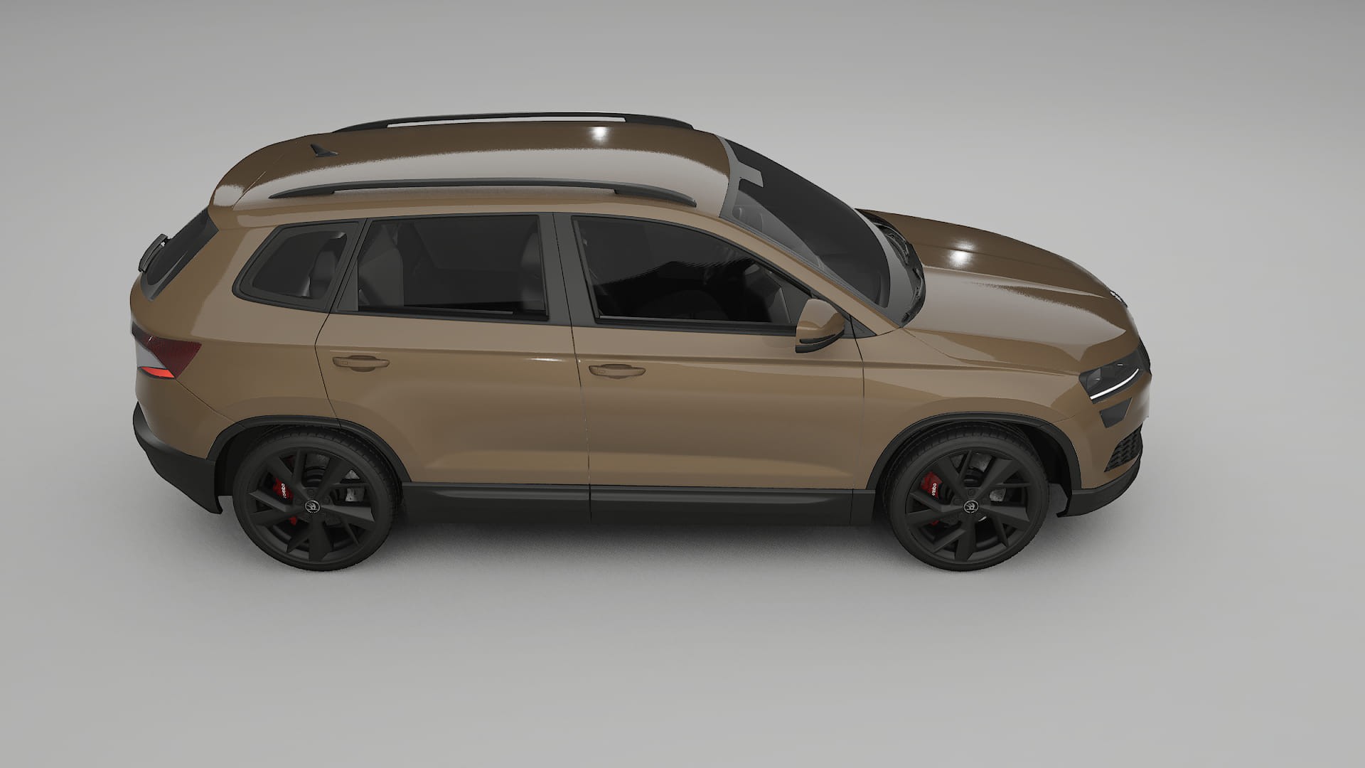 Škoda Karoq NU7 TPU Lackskyddsfilm | SAHARA Färgskiftande PPF – Komplett Förskuret Kit