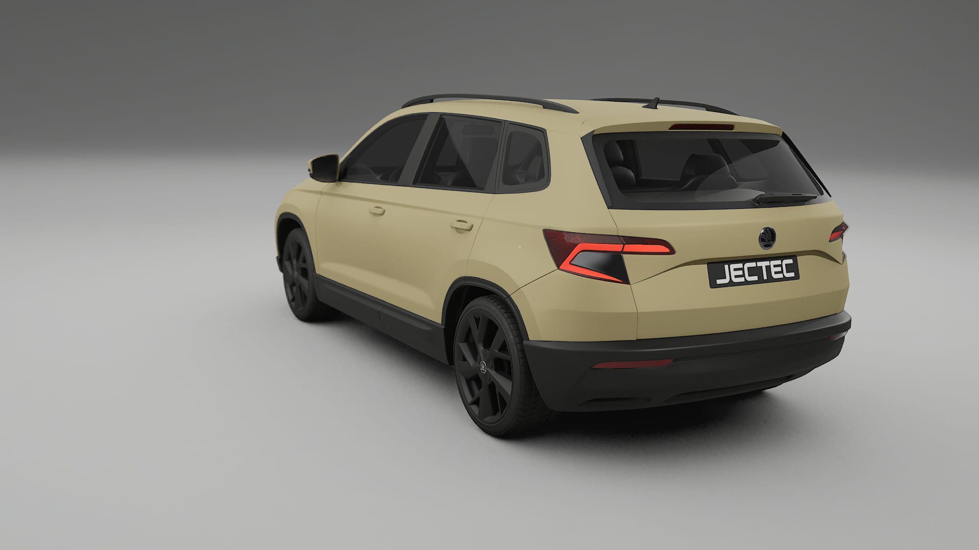 Škoda Karoq NU7 TPU Lackskyddsfilm | SAND Färgskiftande PPF – Komplett Förskuret Kit