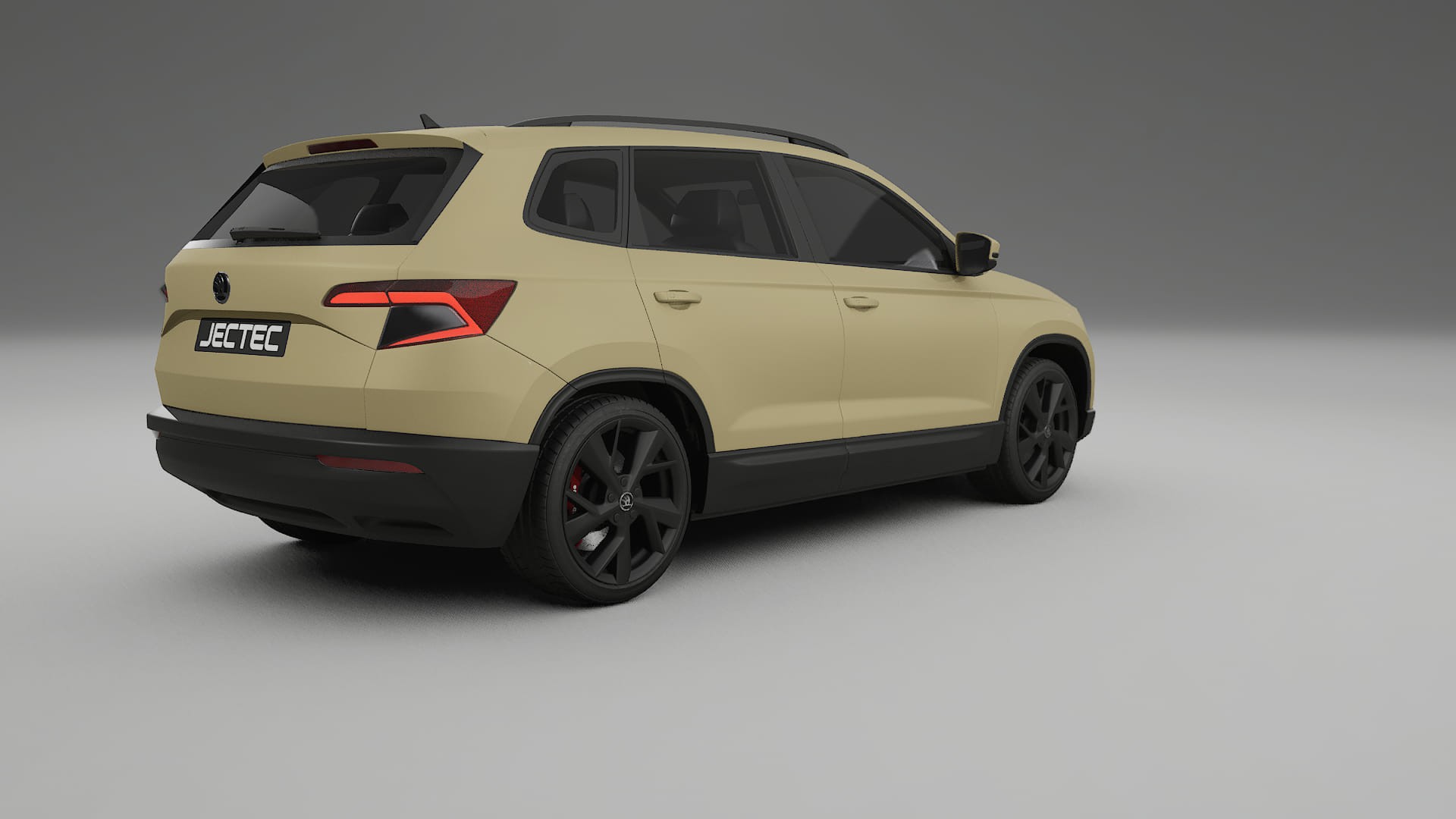 Škoda Karoq NU7 TPU Lackskyddsfilm | SAND Färgskiftande PPF – Komplett Förskuret Kit