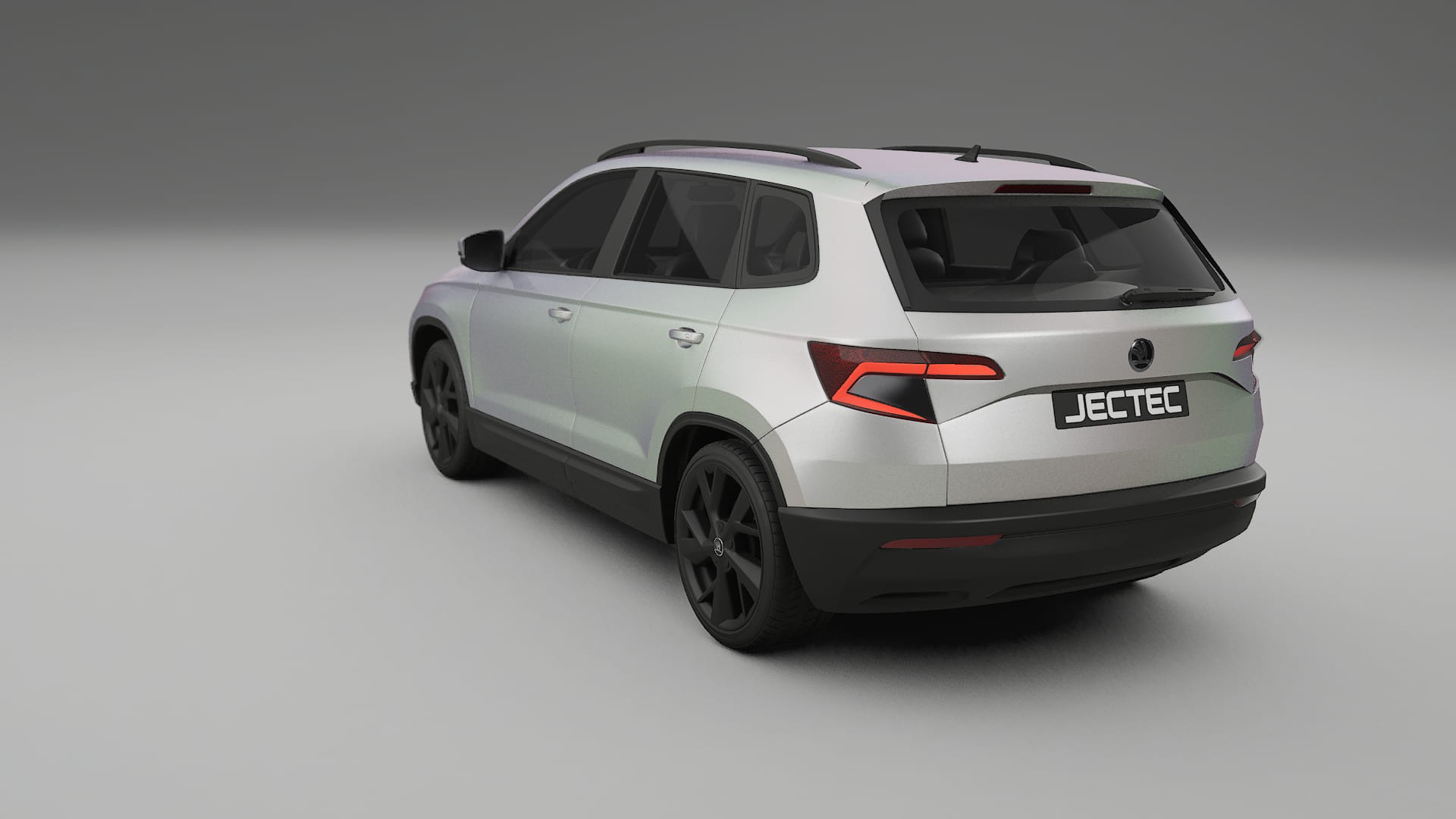 Škoda Karoq NU7 TPU Lackskyddsfilm | NEBULA Färgskiftande PPF – Komplett Förskuret Kit