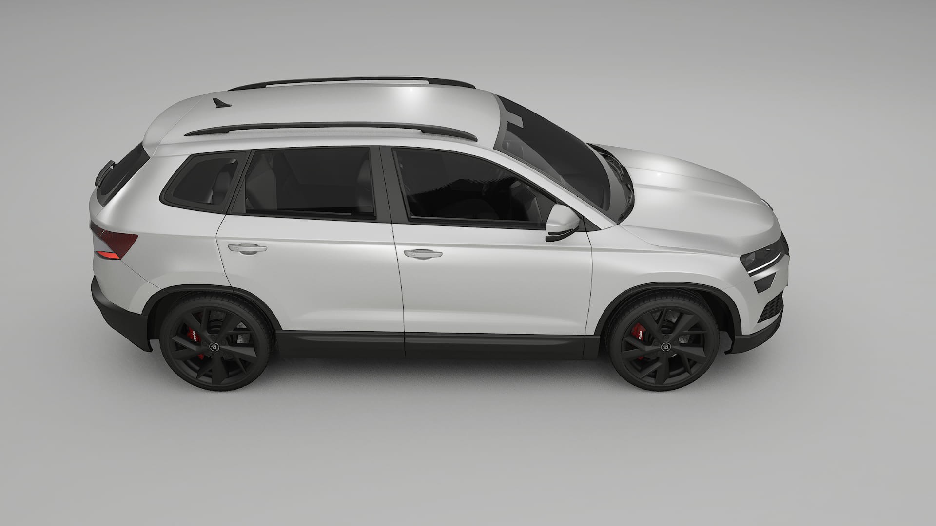 Škoda Karoq NU7 TPU Lackskyddsfilm | OPAL Färgskiftande PPF – Komplett Förskuret Kit