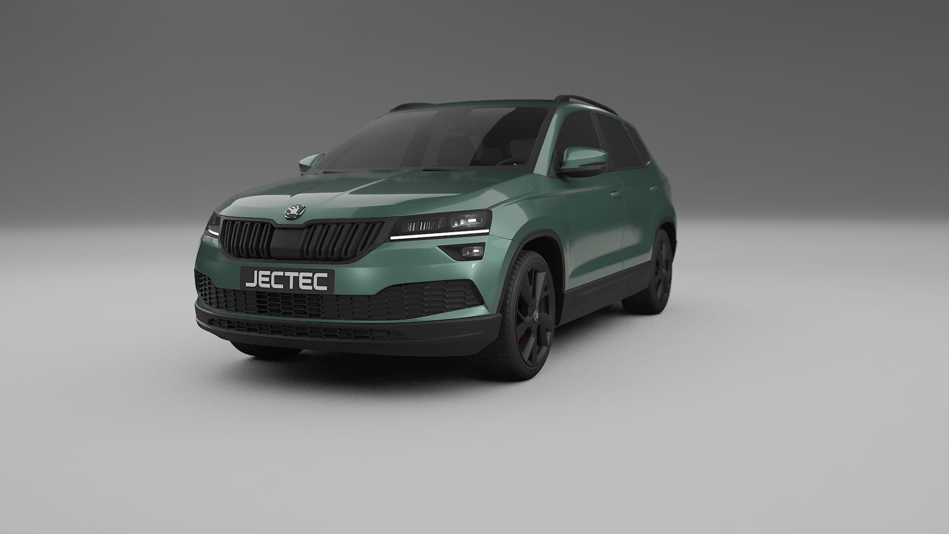 Škoda Karoq NU7 TPU Lackskyddsfilm | EVERGREEN Färgskiftande PPF – Komplett Förskuret Kit