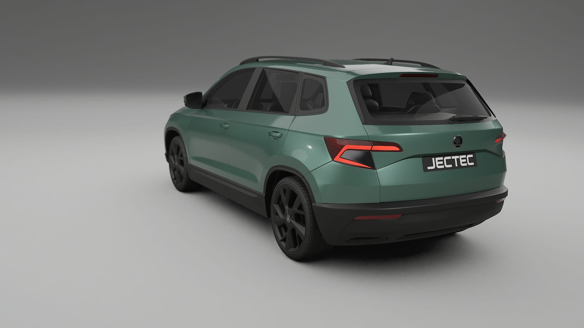 Škoda Karoq NU7 TPU Lackskyddsfilm | EVERGREEN Färgskiftande PPF – Komplett Förskuret Kit