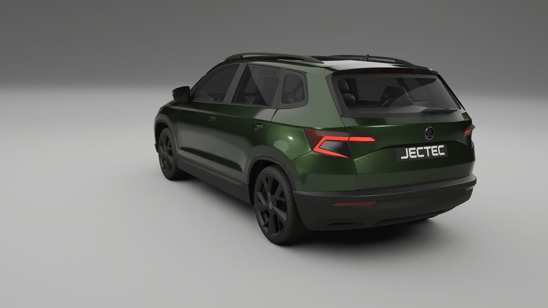 Škoda Karoq NU7 TPU Lackskyddsfilm | LAGOON Färgskiftande PPF – Komplett Förskuret Kit