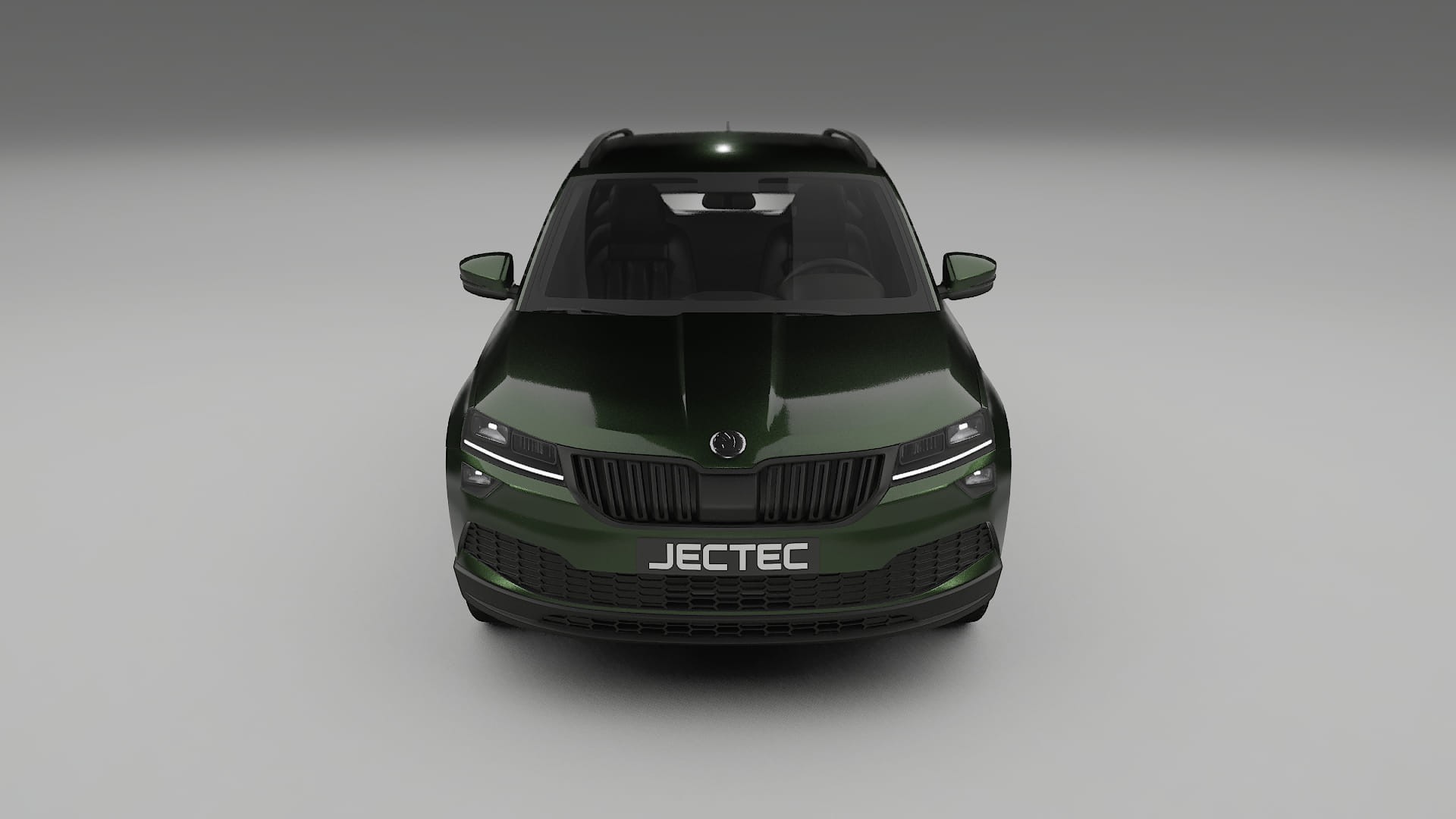 Škoda Karoq NU7 TPU Lackskyddsfilm | LAGOON Färgskiftande PPF – Komplett Förskuret Kit