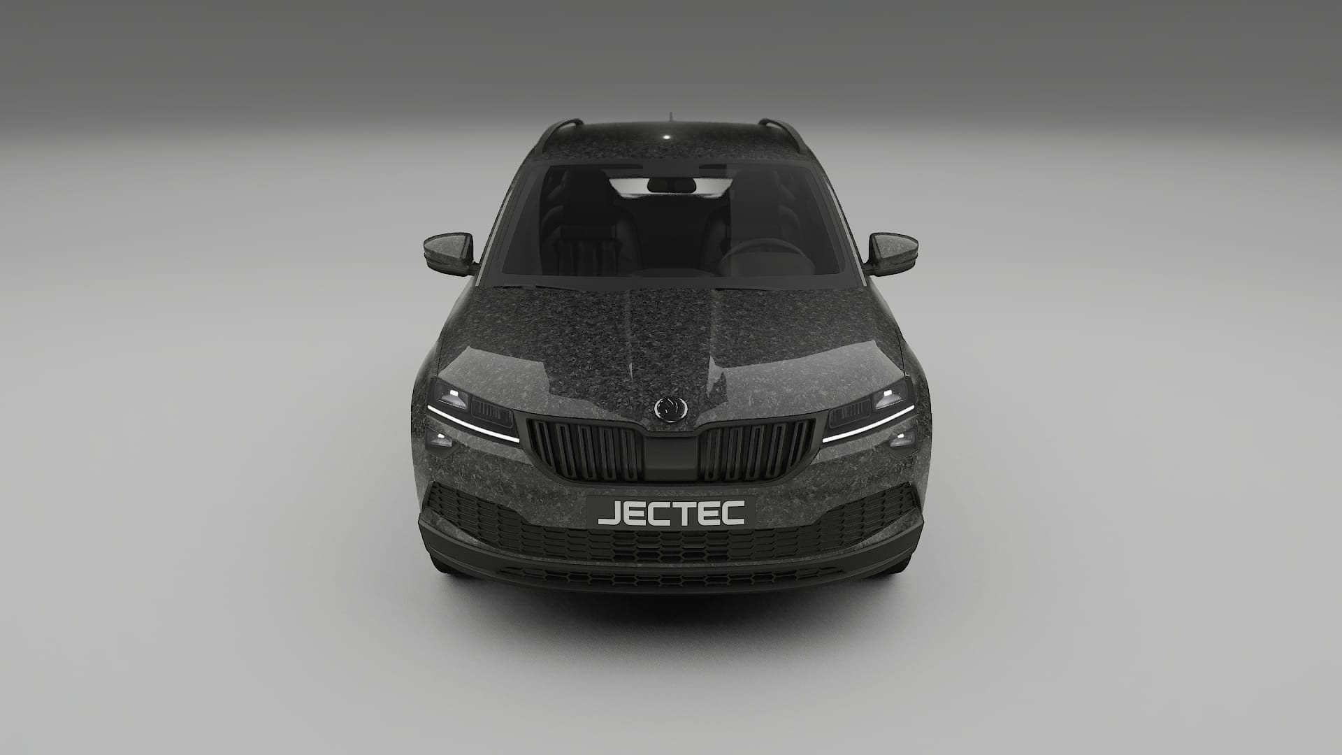 Škoda Karoq NU7 TPU Lackskyddsfilm | FORGED S Färgskiftande PPF – Komplett Förskuret Kit