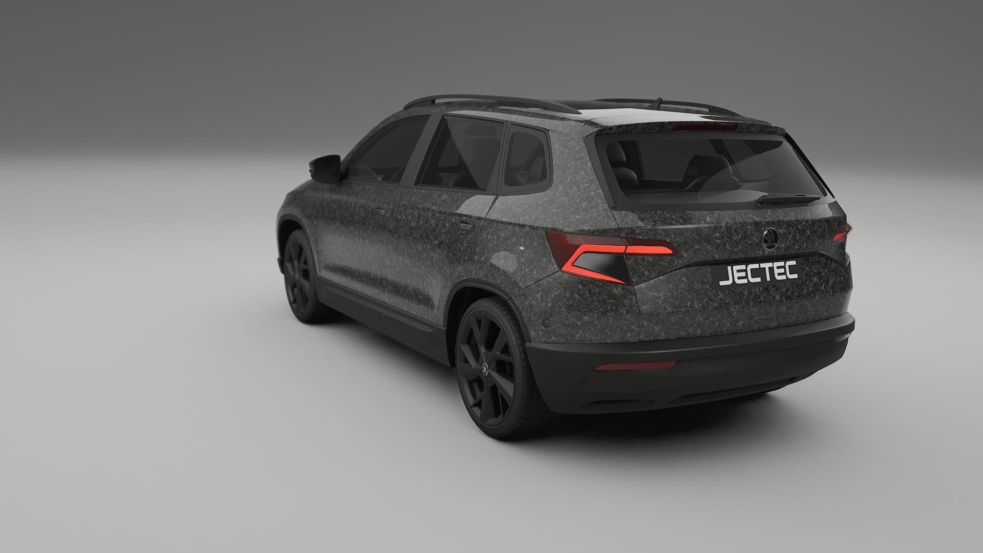 Škoda Karoq NU7 TPU Lackskyddsfilm | FORGED S Färgskiftande PPF – Komplett Förskuret Kit