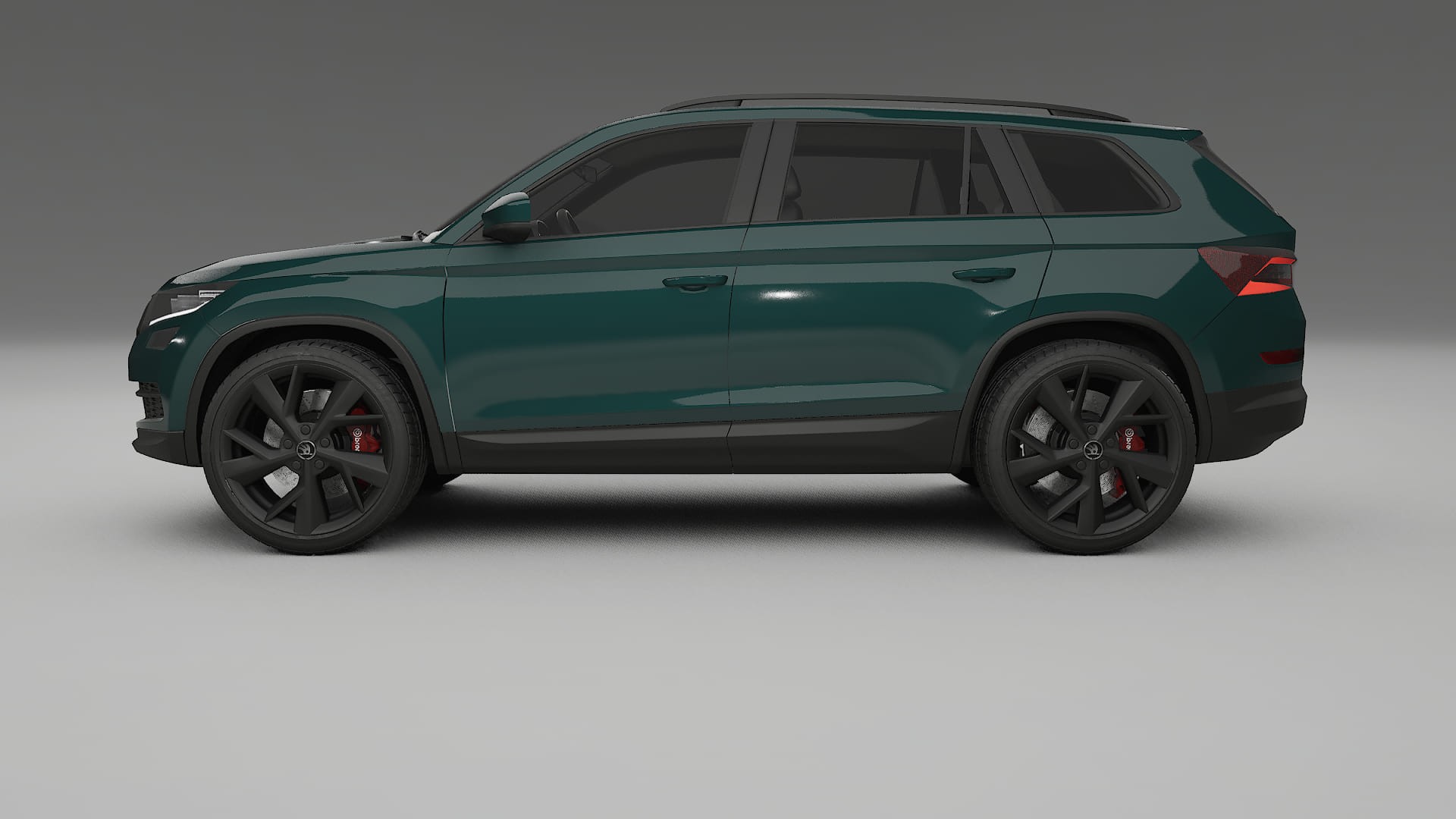 Škoda Kodiaq NS7 TPU Lackskyddsfilm | INFERNO Färgskiftande PPF – Komplett Förskuret Kit
