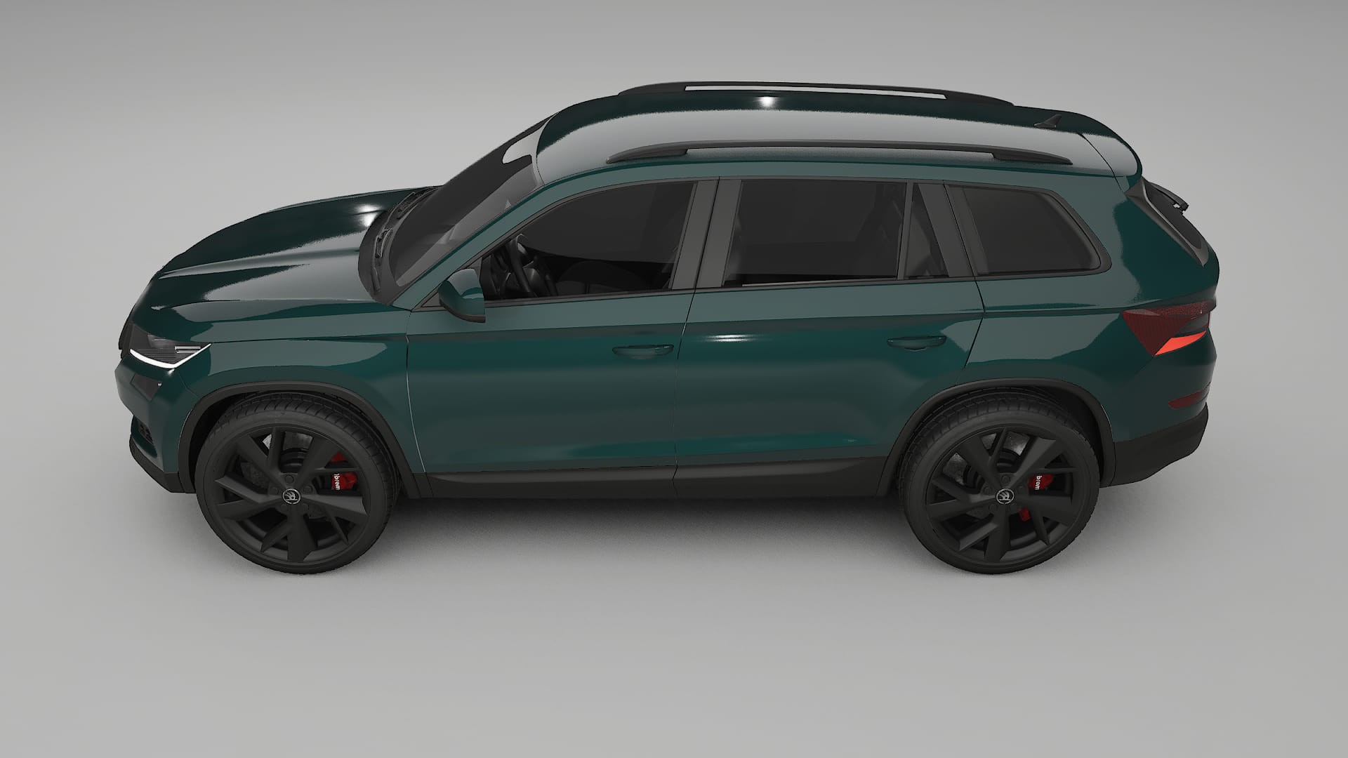 Škoda Kodiaq NS7 TPU Lackskyddsfilm | INFERNO Färgskiftande PPF – Komplett Förskuret Kit