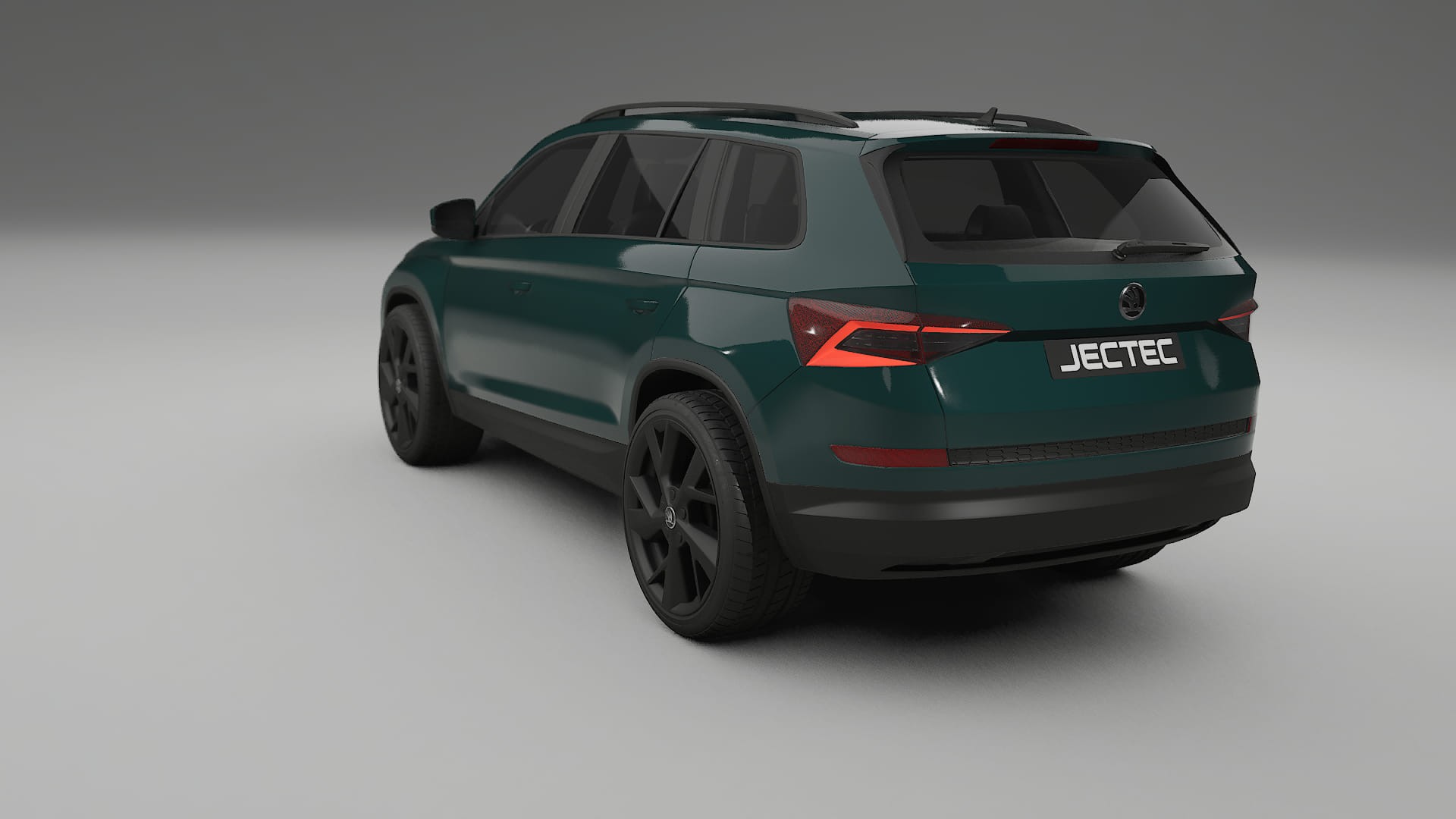 Škoda Kodiaq NS7 TPU Lackskyddsfilm | INFERNO Färgskiftande PPF – Komplett Förskuret Kit