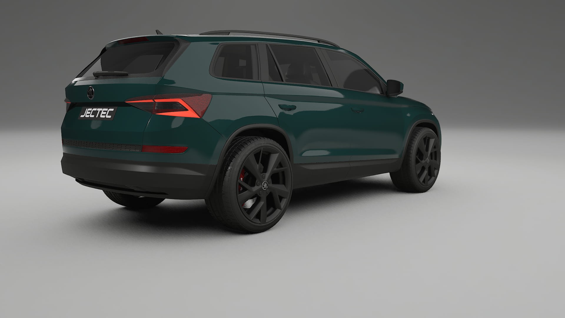 Škoda Kodiaq NS7 TPU Lackskyddsfilm | INFERNO Färgskiftande PPF – Komplett Förskuret Kit