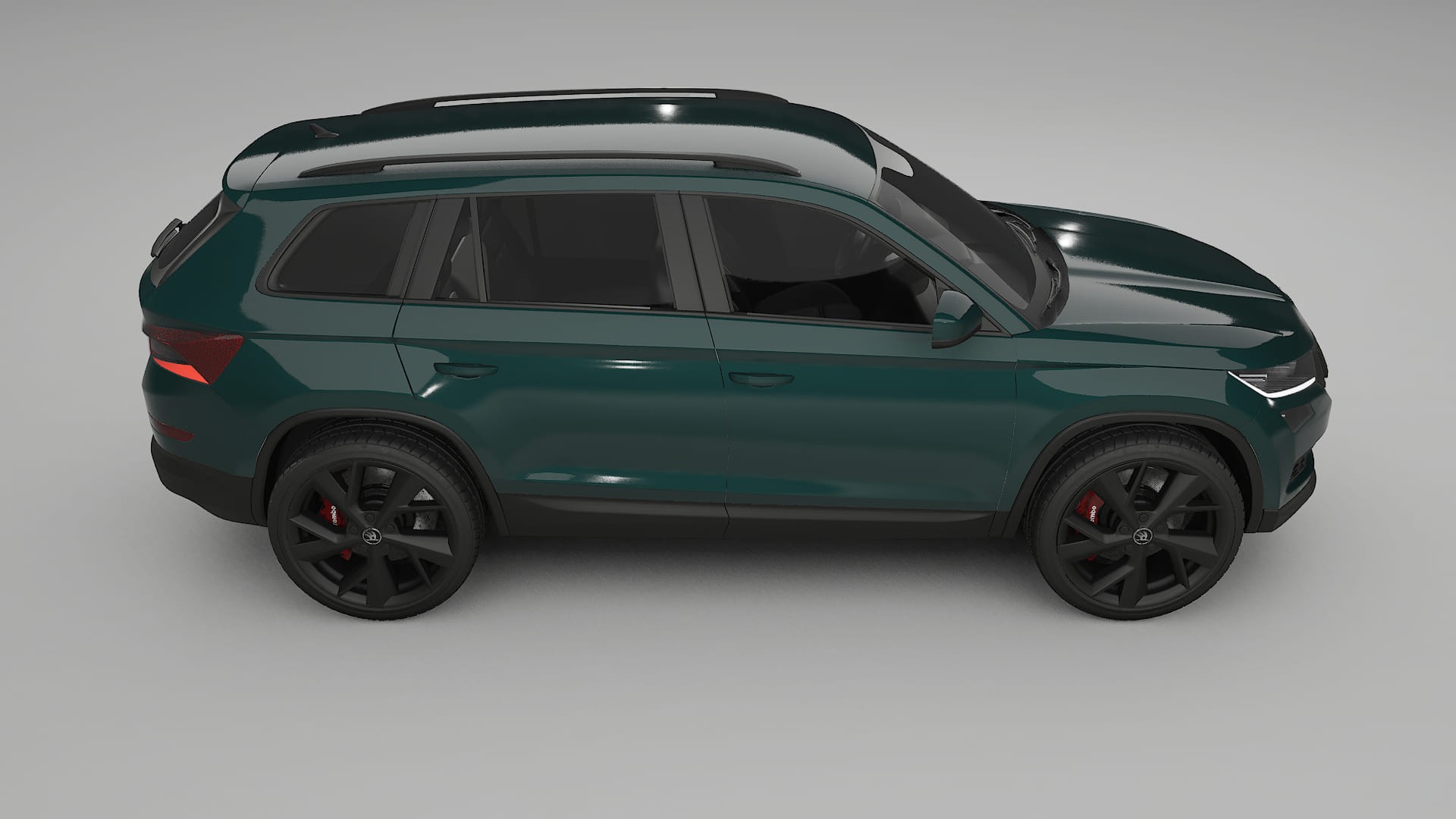 Škoda Kodiaq NS7 TPU Lackskyddsfilm | INFERNO Färgskiftande PPF – Komplett Förskuret Kit