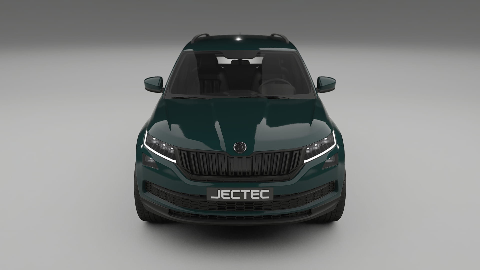 Škoda Kodiaq NS7 TPU Lackskyddsfilm | INFERNO Färgskiftande PPF – Komplett Förskuret Kit