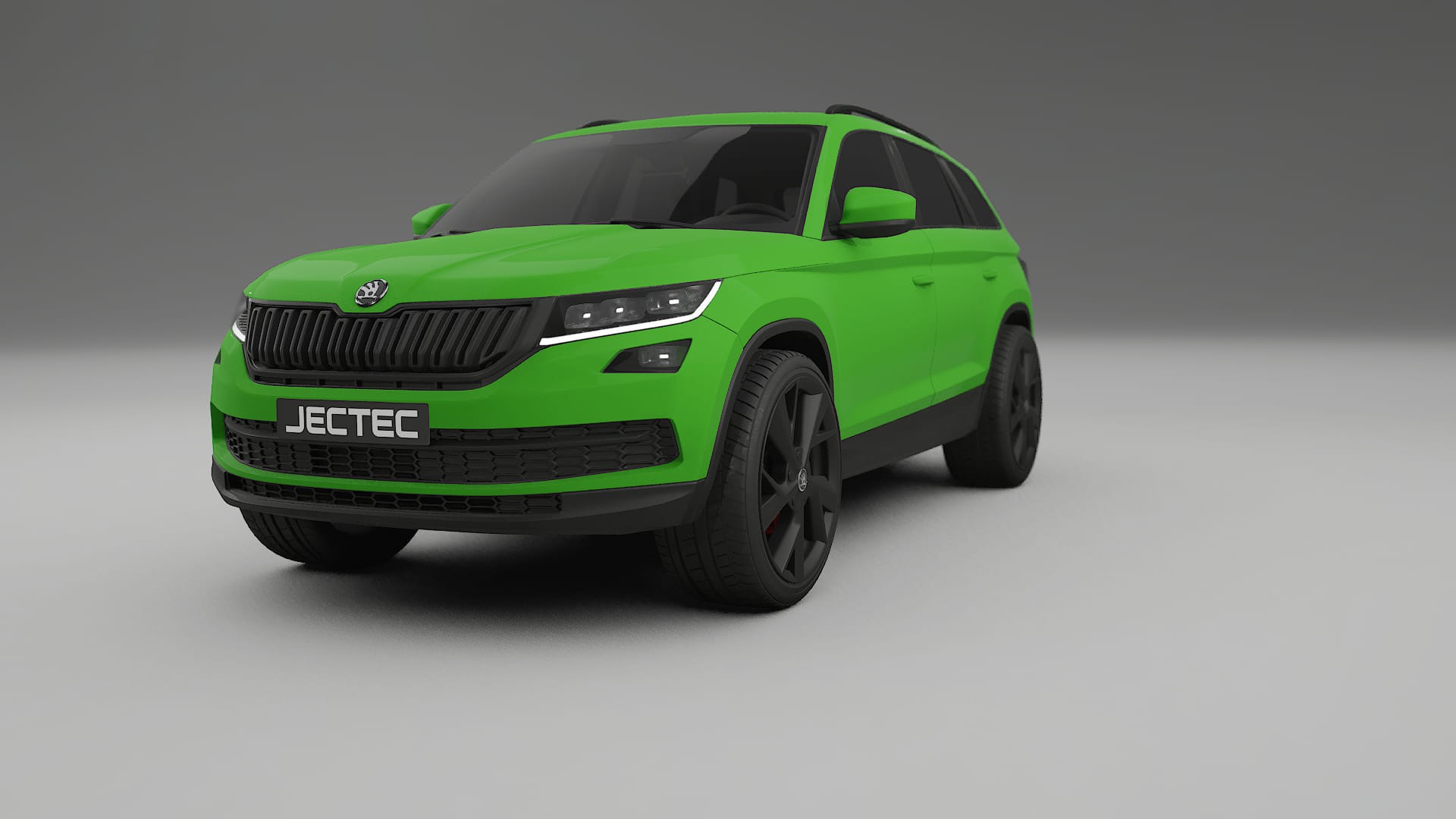 Škoda Kodiaq NS7 TPU Lackskyddsfilm | VENOM Färgskiftande PPF – Komplett Förskuret Kit
