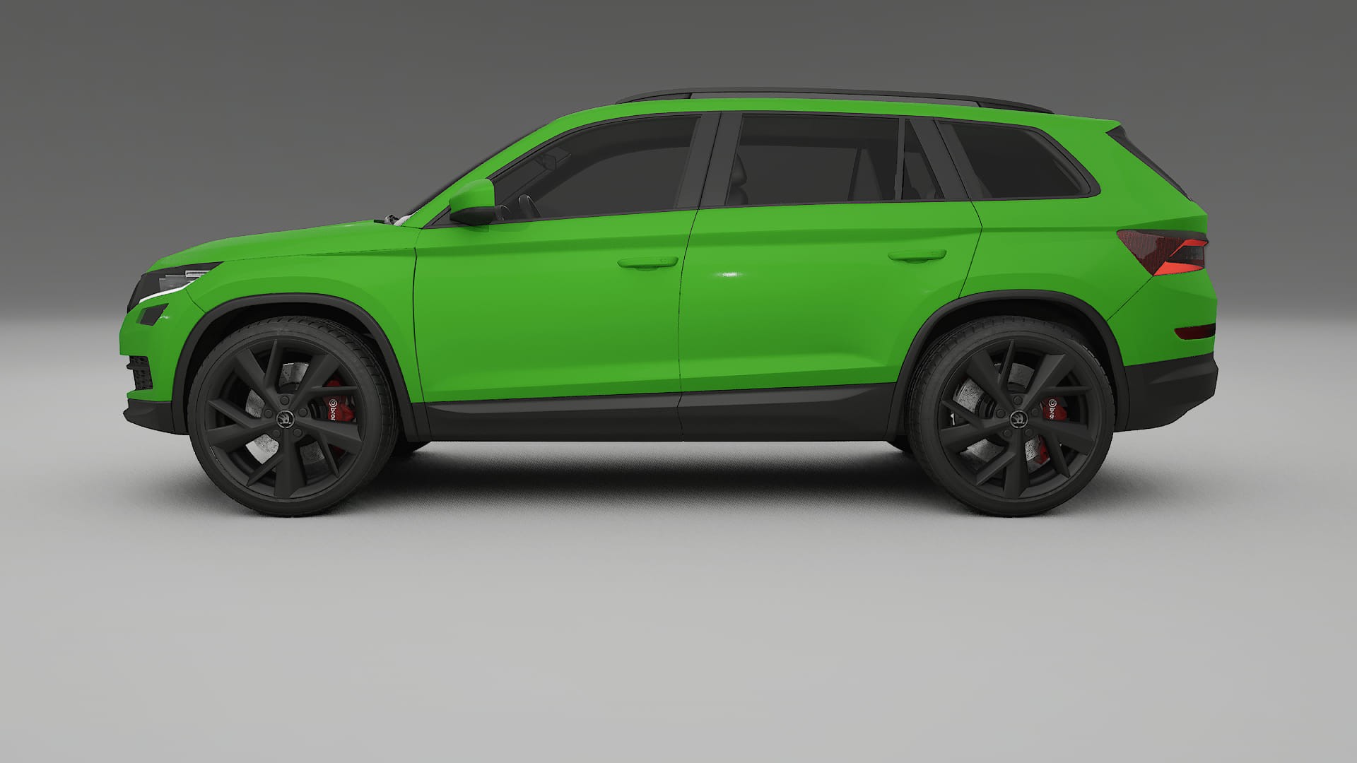 Škoda Kodiaq NS7 TPU Lackskyddsfilm | VENOM Färgskiftande PPF – Komplett Förskuret Kit