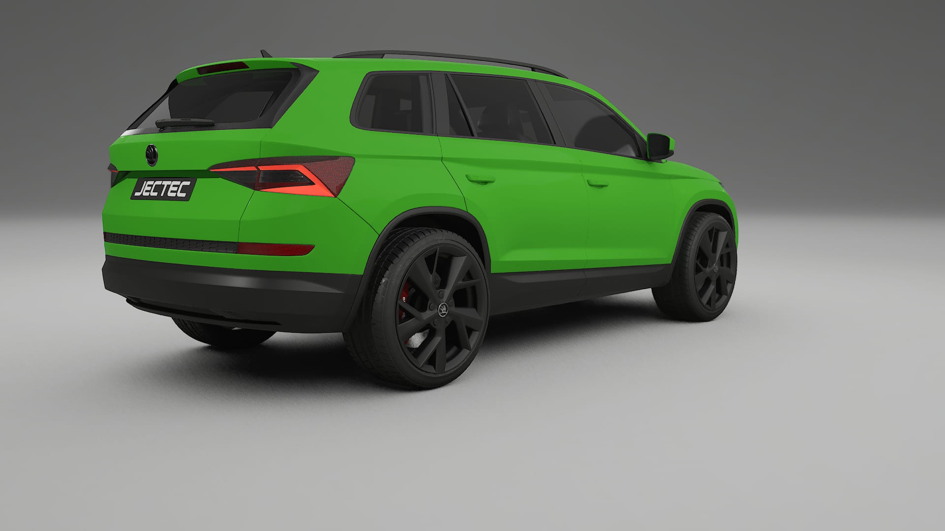 Škoda Kodiaq NS7 TPU Lackskyddsfilm | VENOM Färgskiftande PPF – Komplett Förskuret Kit