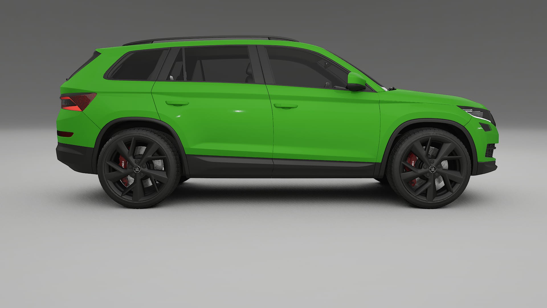 Škoda Kodiaq NS7 TPU Lackskyddsfilm | VENOM Färgskiftande PPF – Komplett Förskuret Kit