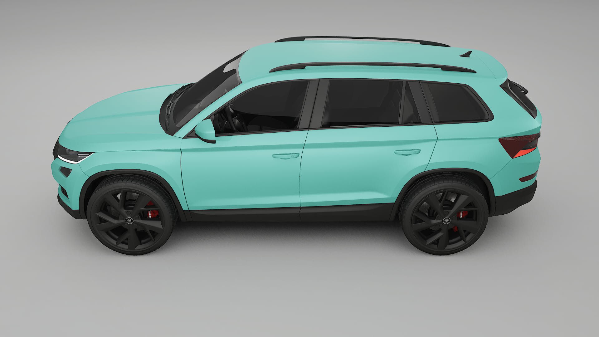 Škoda Kodiaq NS7 TPU Lackskyddsfilm | FROST Färgskiftande PPF – Komplett Förskuret Kit