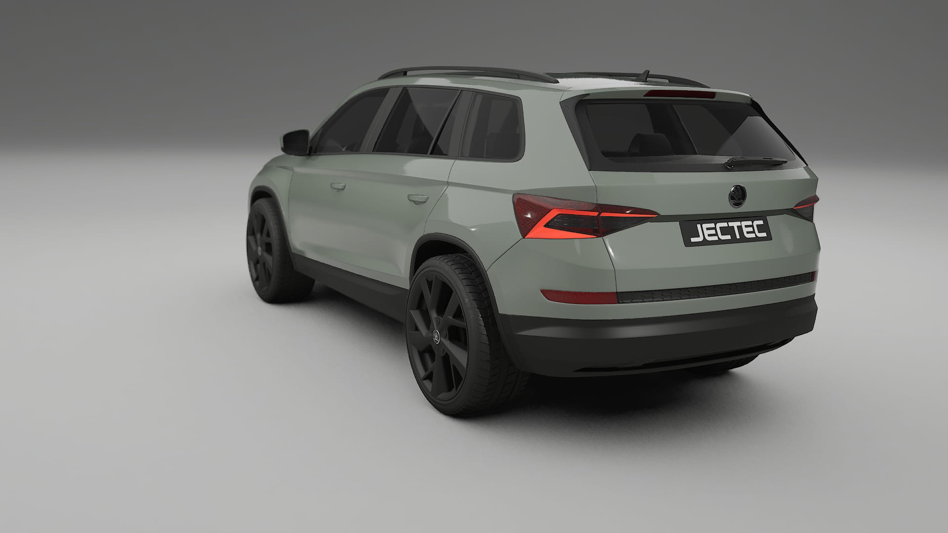Škoda Kodiaq NS7 TPU Lackskyddsfilm | SLATE Färgskiftande PPF – Komplett Förskuret Kit