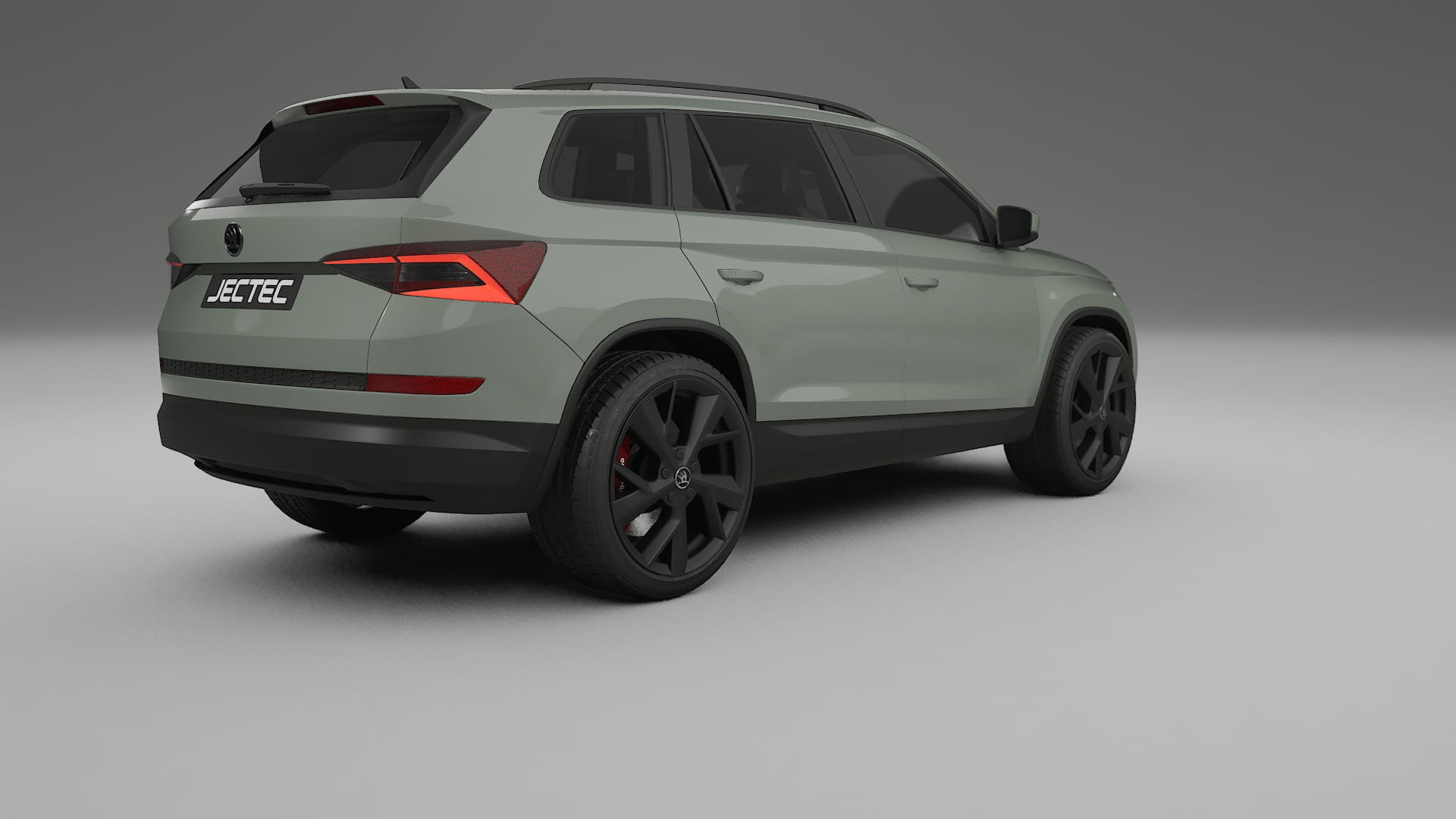 Škoda Kodiaq NS7 TPU Lackskyddsfilm | SLATE Färgskiftande PPF – Komplett Förskuret Kit