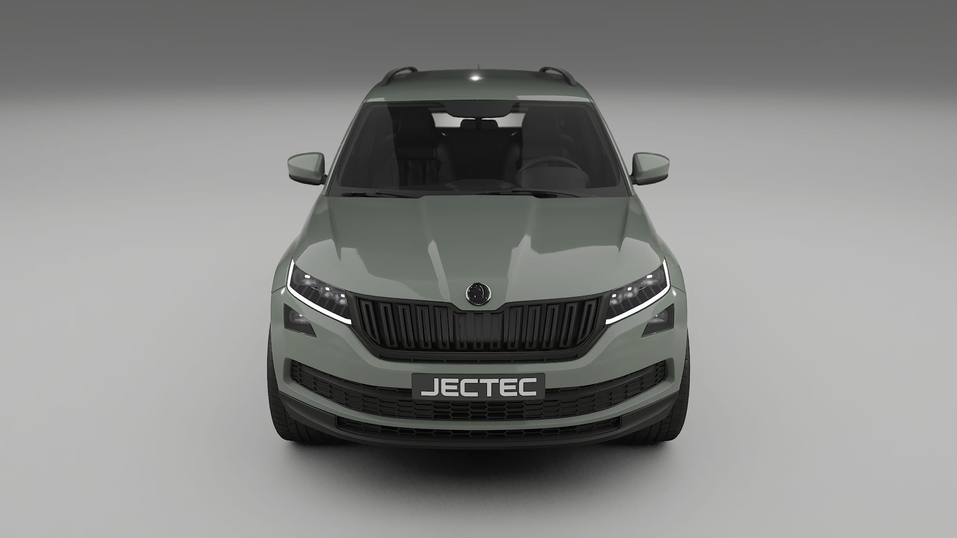 Škoda Kodiaq NS7 TPU Lackskyddsfilm | SLATE Färgskiftande PPF – Komplett Förskuret Kit