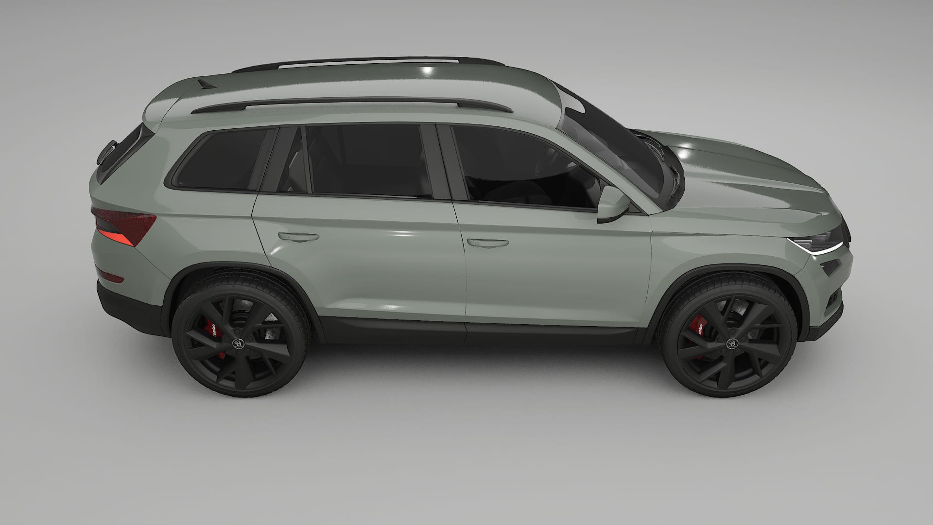 Škoda Kodiaq NS7 TPU Lackskyddsfilm | SLATE Färgskiftande PPF – Komplett Förskuret Kit