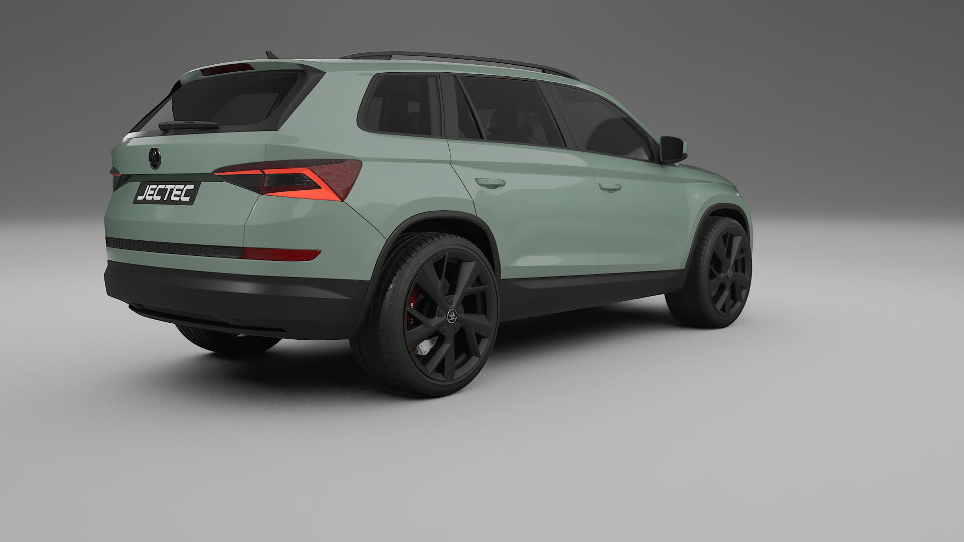 Škoda Kodiaq NS7 TPU Lackskyddsfilm | CINDER Färgskiftande PPF – Komplett Förskuret Kit