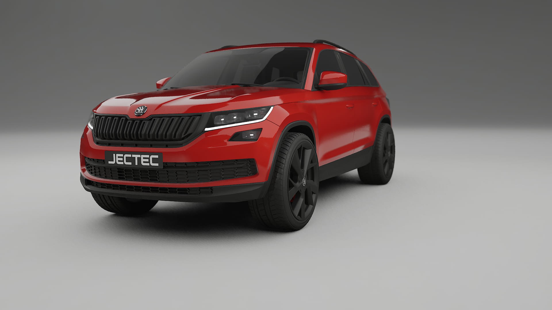 Škoda Kodiaq NS7 TPU Lackskyddsfilm | BLAZE Färgskiftande PPF – Komplett Förskuret Kit