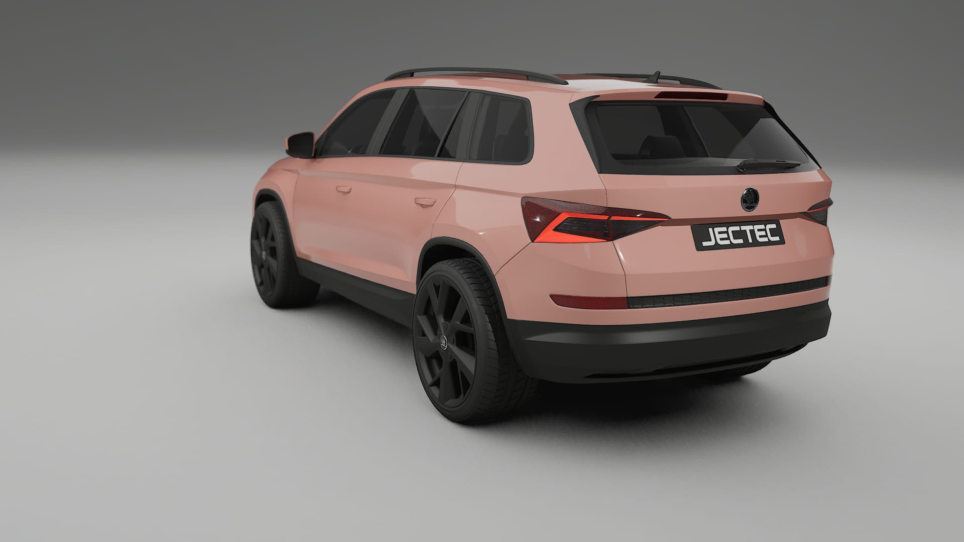Škoda Kodiaq NS7 TPU Lackskyddsfilm | BLUSH Färgskiftande PPF – Komplett Förskuret Kit
