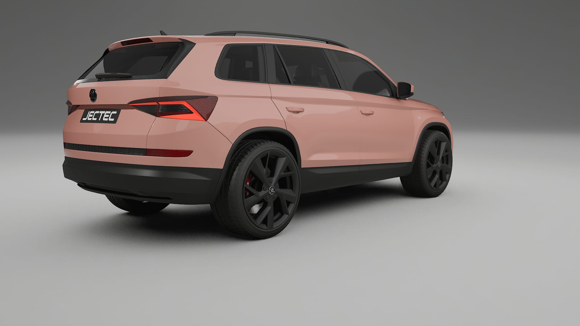 Škoda Kodiaq NS7 TPU Lackskyddsfilm | BLUSH Färgskiftande PPF – Komplett Förskuret Kit