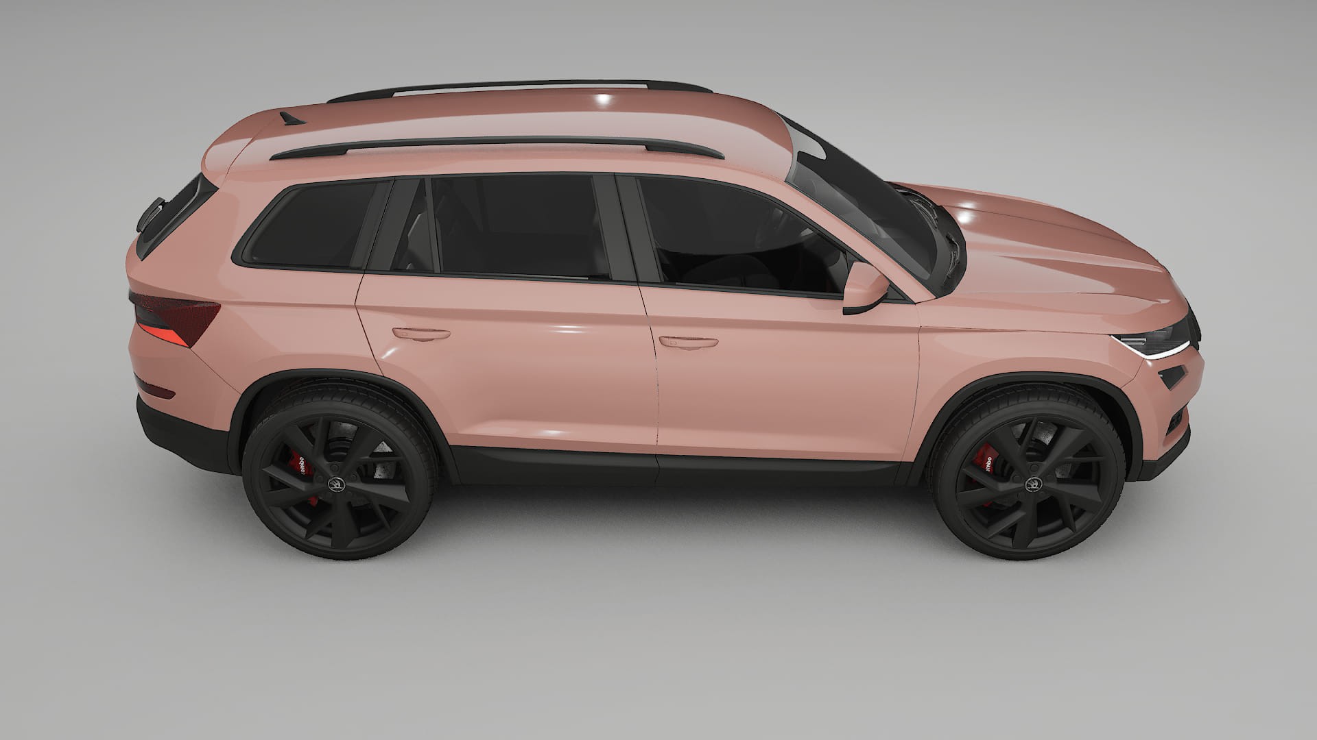 Škoda Kodiaq NS7 TPU Lackskyddsfilm | BLUSH Färgskiftande PPF – Komplett Förskuret Kit