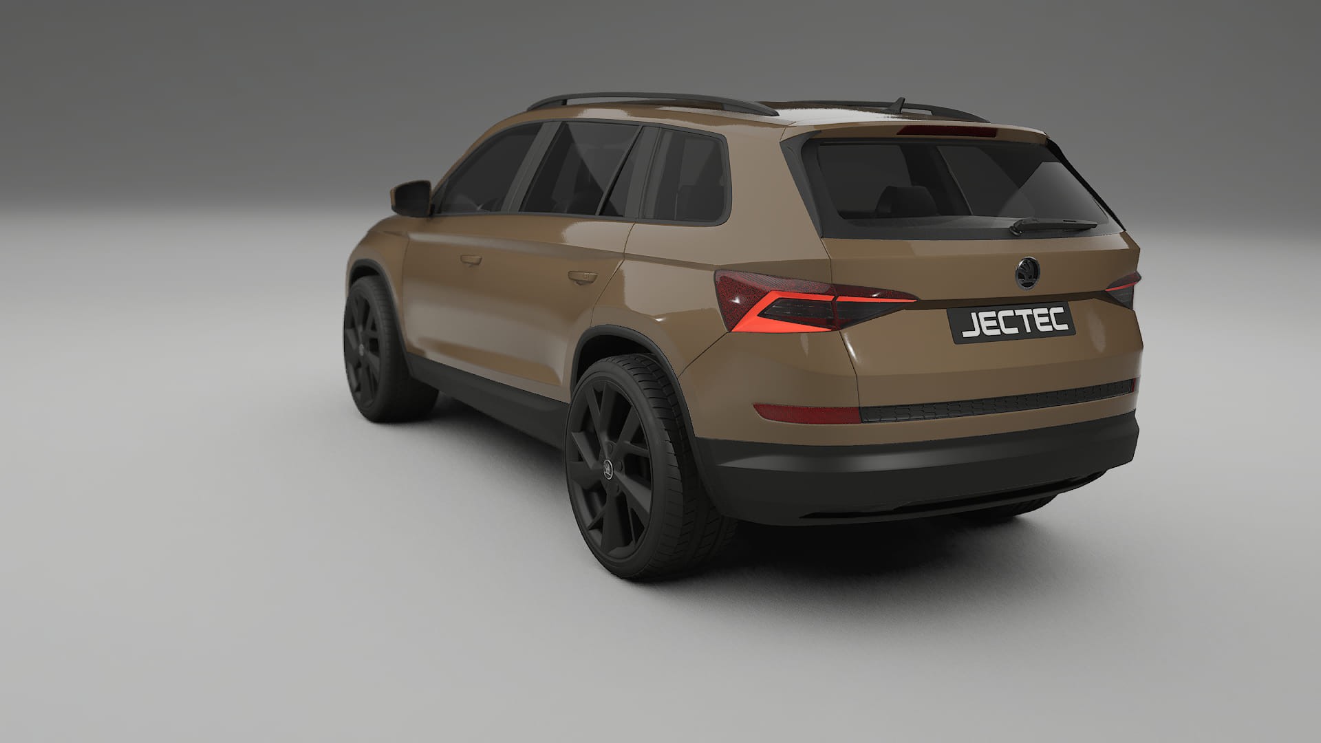 Škoda Kodiaq NS7 TPU Lackskyddsfilm | SAHARA Färgskiftande PPF – Komplett Förskuret Kit