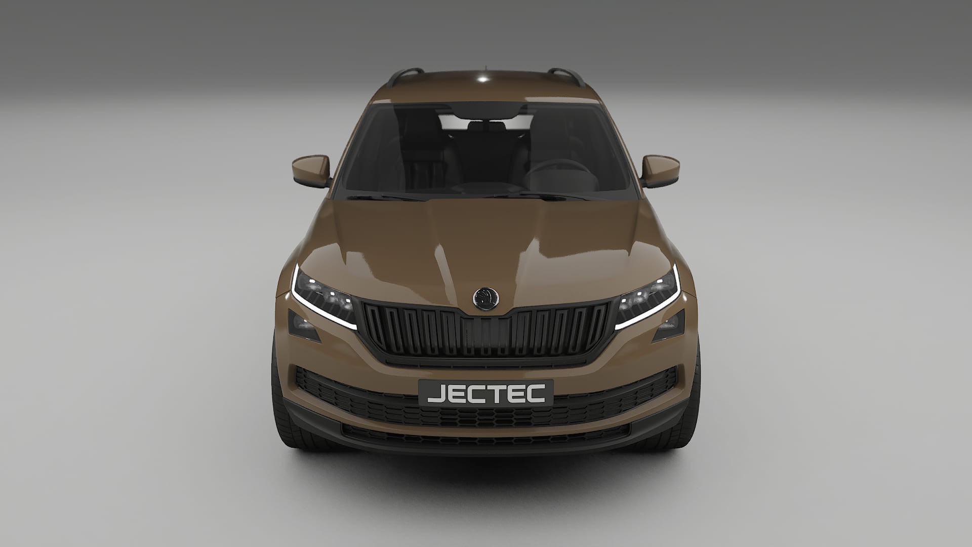 Škoda Kodiaq NS7 TPU Lackskyddsfilm | SAHARA Färgskiftande PPF – Komplett Förskuret Kit