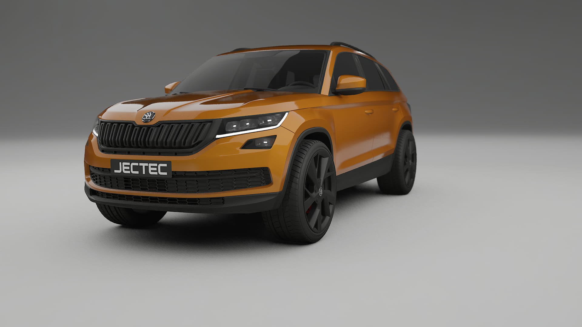 Škoda Kodiaq NS7 TPU Lackskyddsfilm | DAISY Färgskiftande PPF – Komplett Förskuret Kit
