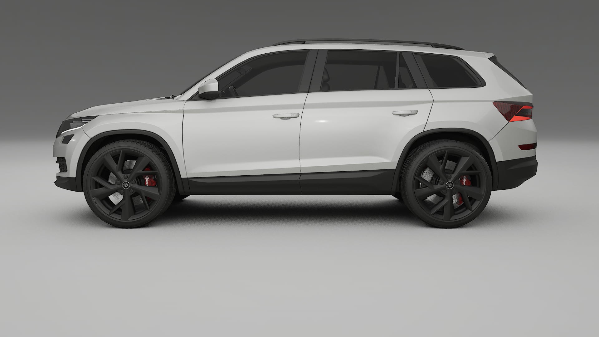 Škoda Kodiaq NS7 TPU Lackskyddsfilm | PEARL Färgskiftande PPF – Komplett Förskuret Kit