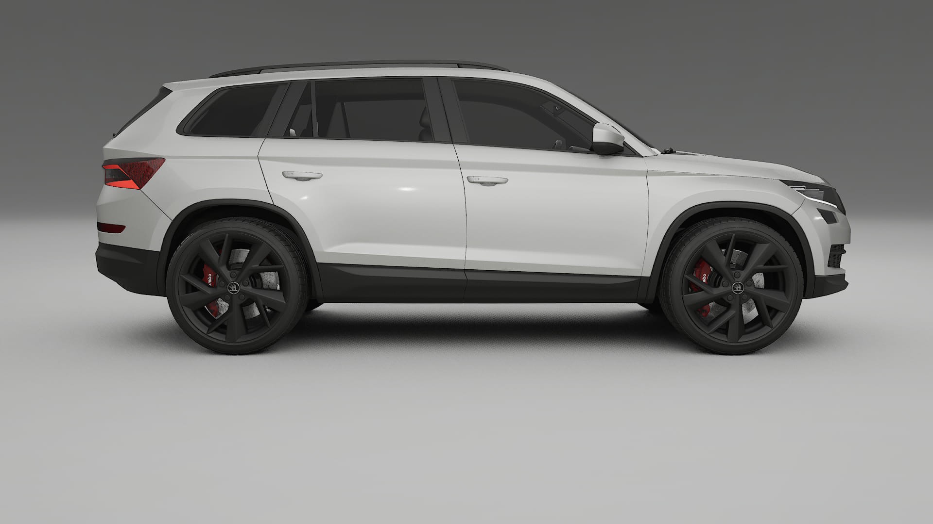 Škoda Kodiaq NS7 TPU Lackskyddsfilm | PEARL Färgskiftande PPF – Komplett Förskuret Kit