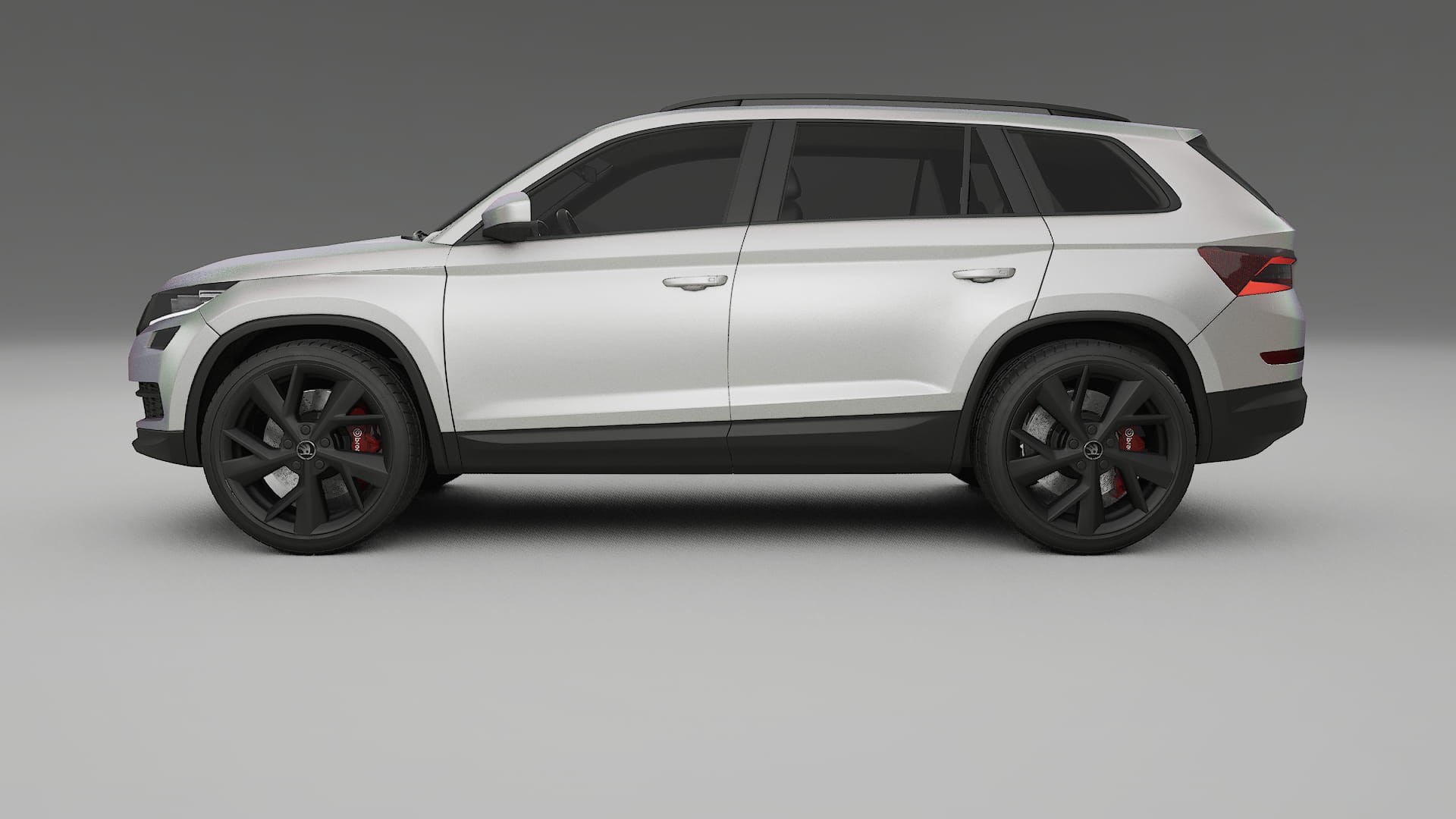 Škoda Kodiaq NS7 TPU Lackskyddsfilm | NEBULA Färgskiftande PPF – Komplett Förskuret Kit