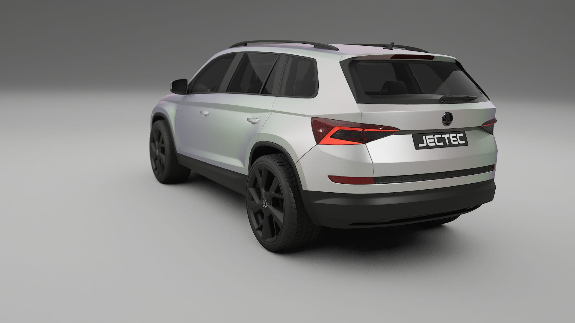 Škoda Kodiaq NS7 TPU Lackskyddsfilm | NEBULA Färgskiftande PPF – Komplett Förskuret Kit