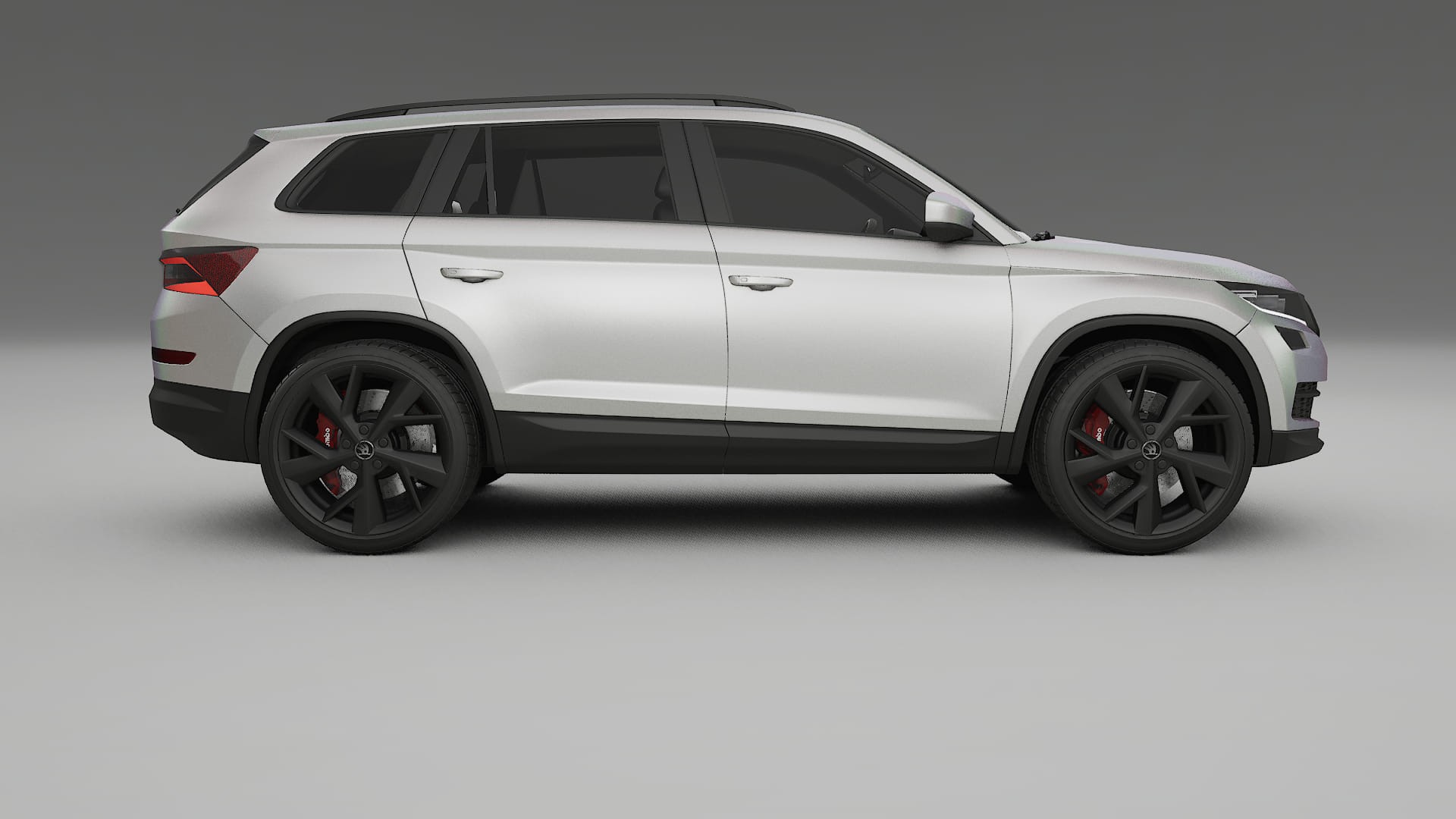 Škoda Kodiaq NS7 TPU Lackskyddsfilm | NEBULA Färgskiftande PPF – Komplett Förskuret Kit