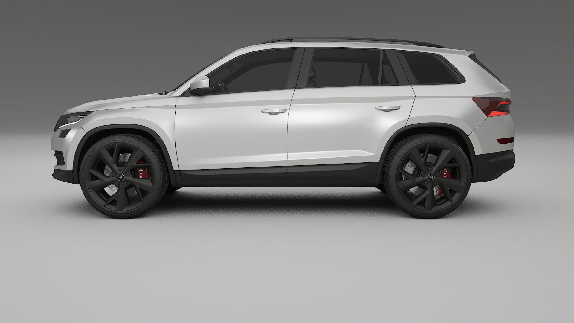 Škoda Kodiaq NS7 TPU Lackskyddsfilm | OPAL Färgskiftande PPF – Komplett Förskuret Kit