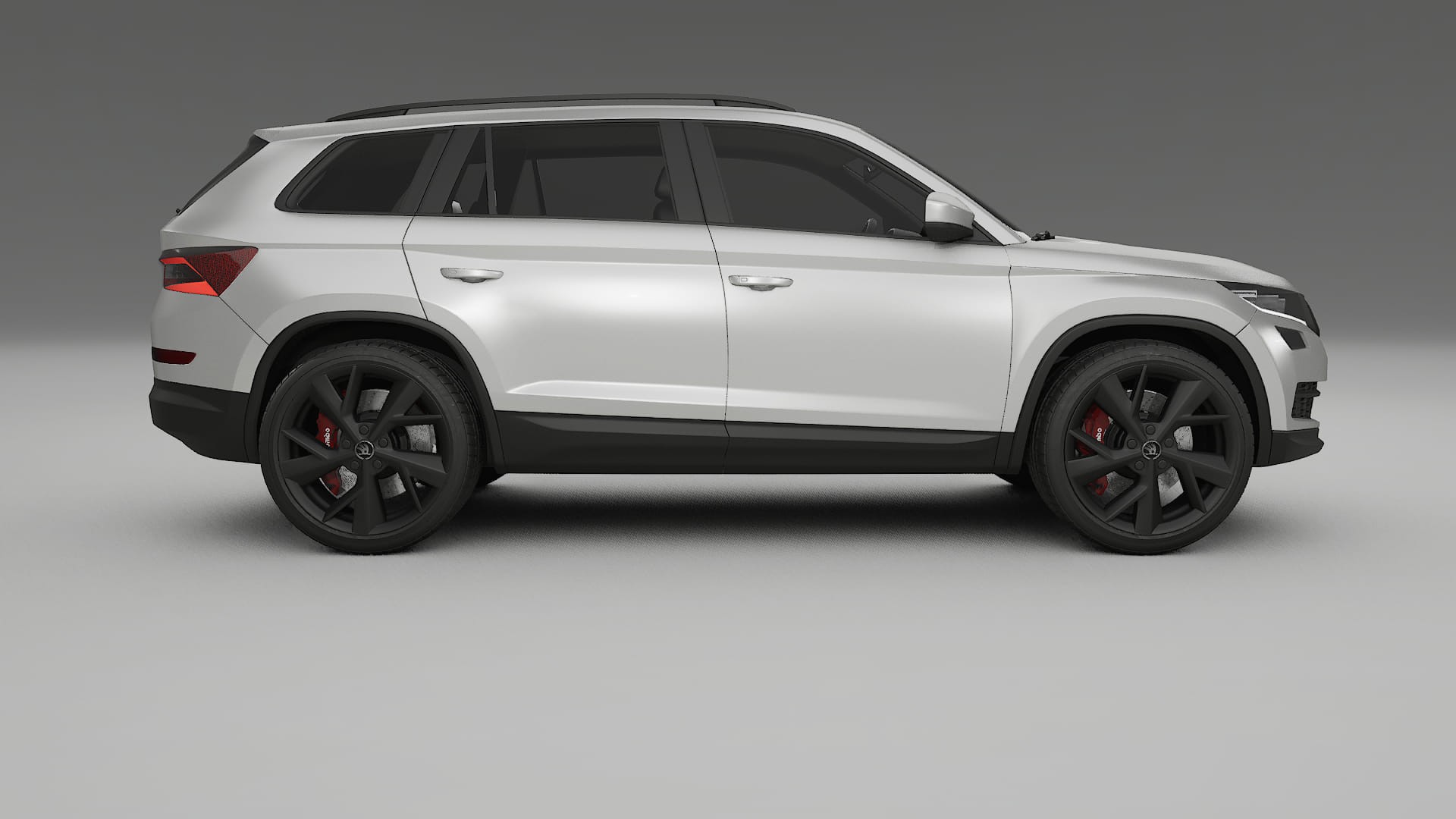 Škoda Kodiaq NS7 TPU Lackskyddsfilm | OPAL Färgskiftande PPF – Komplett Förskuret Kit