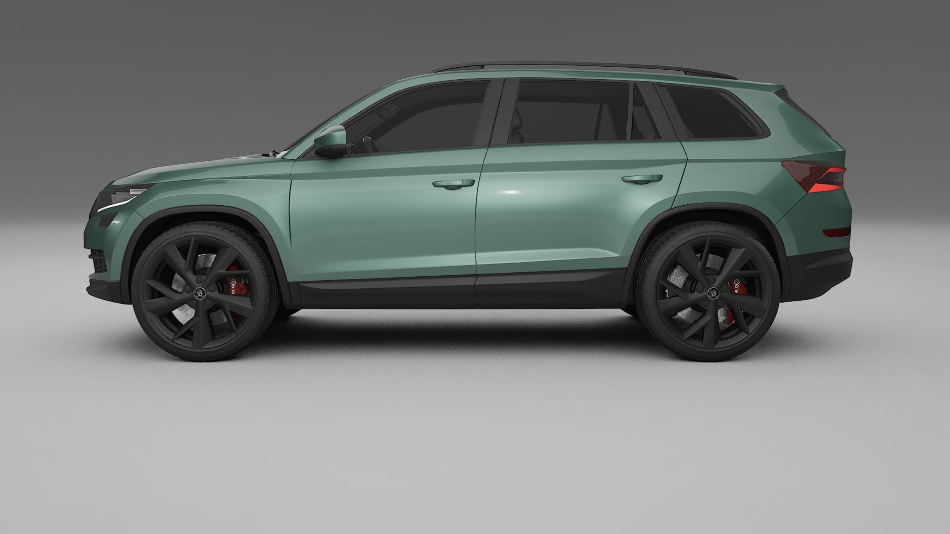 Škoda Kodiaq NS7 TPU Lackskyddsfilm | EVERGREEN Färgskiftande PPF – Komplett Förskuret Kit