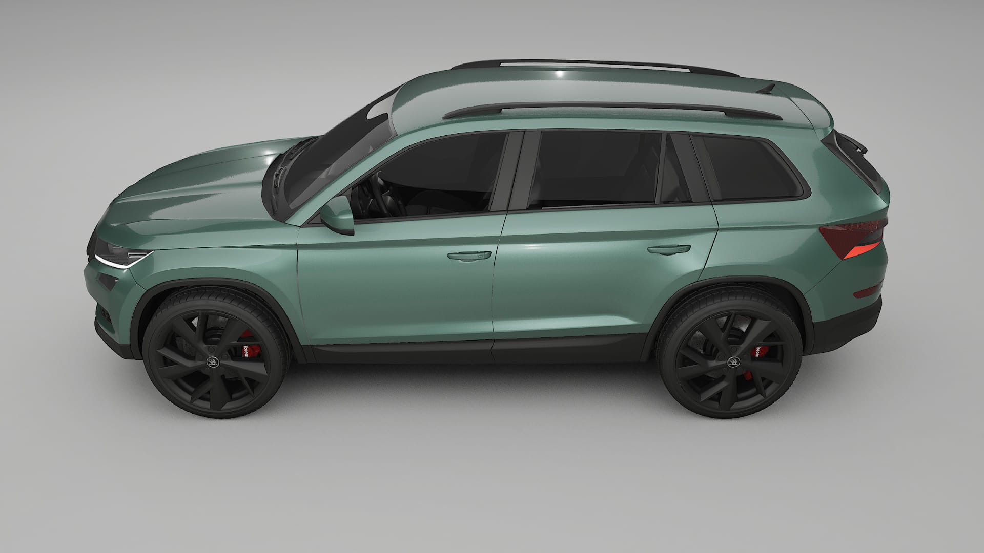 Škoda Kodiaq NS7 TPU Lackskyddsfilm | EVERGREEN Färgskiftande PPF – Komplett Förskuret Kit