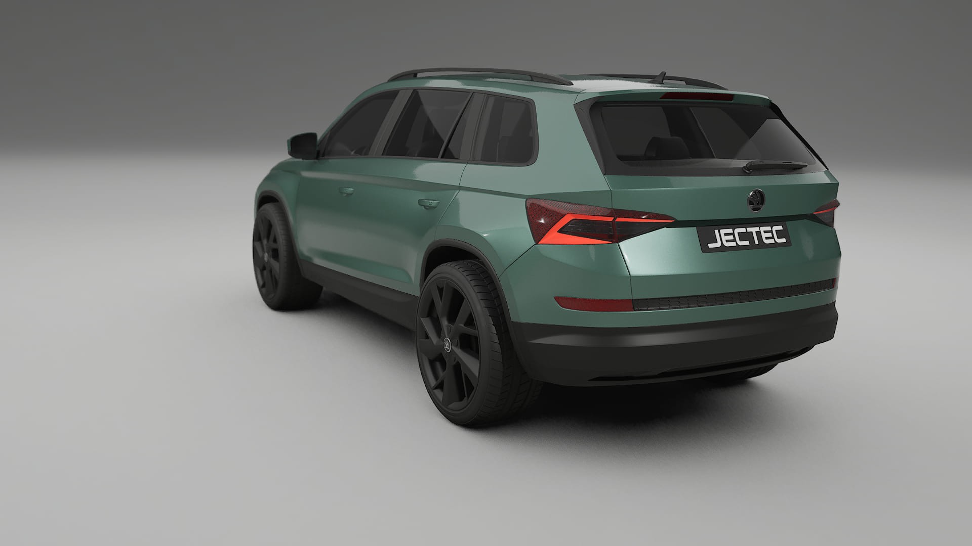 Škoda Kodiaq NS7 TPU Lackskyddsfilm | EVERGREEN Färgskiftande PPF – Komplett Förskuret Kit